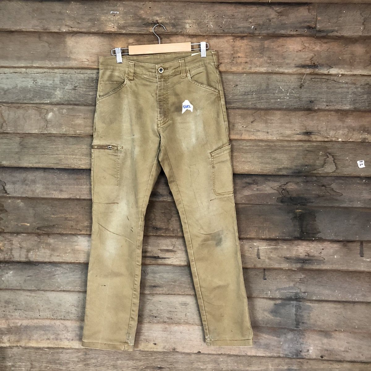 Faded Glory × Japanese Brand Field Core Brown multi pocket tactical cargo Pants #5692 Size US 30 / EU 46 - 1 Thumbnail