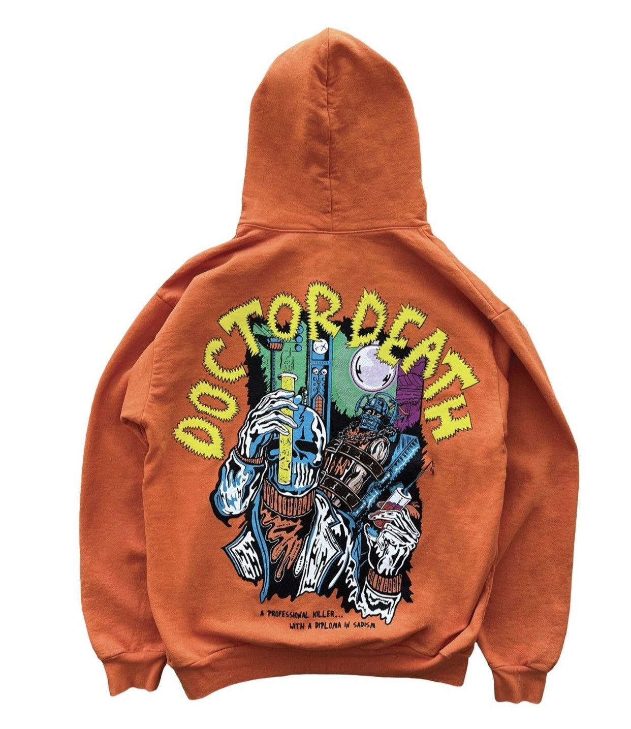 Warren Lotas Doctor Death Orange Hoodie Size US L / EU 52-54 / 3 - 1 Thumbnail