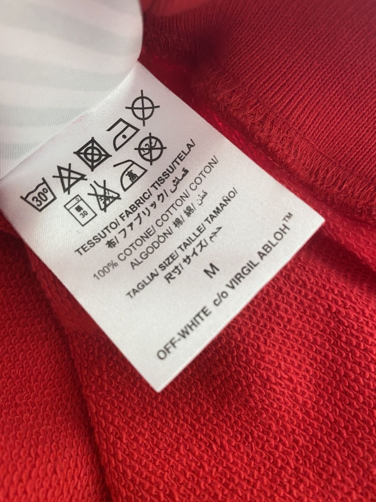 Off-White 🔥🧼OFF-WHITE DIAGONALS CREWNECK Size US M / EU 48-50 / 2 - 7 Thumbnail