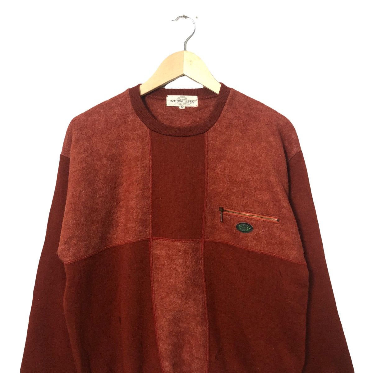 Japanese Brand Vintage Inter Classic Patchwork Sweatshirt Size US M / EU 48-50 / 2 - 4 Thumbnail