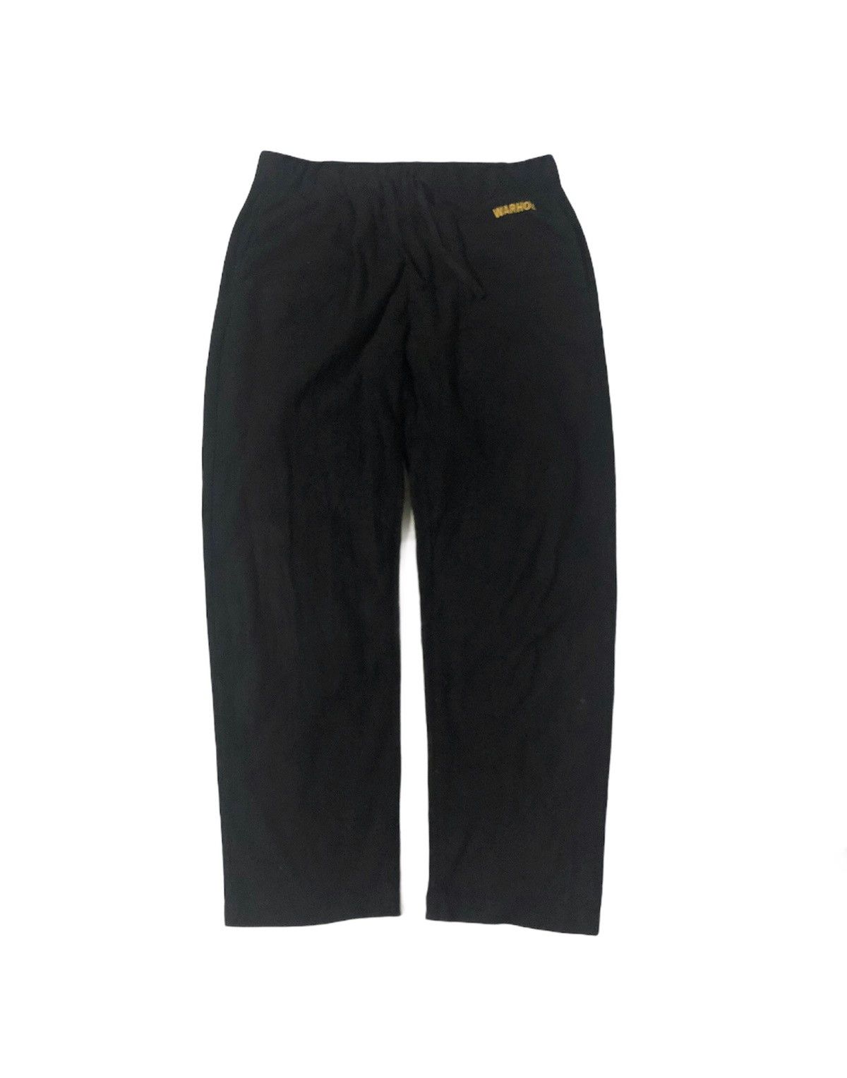 image of Andy Warhol Uniqlo Black Sweatpants, Men's (Size 32)