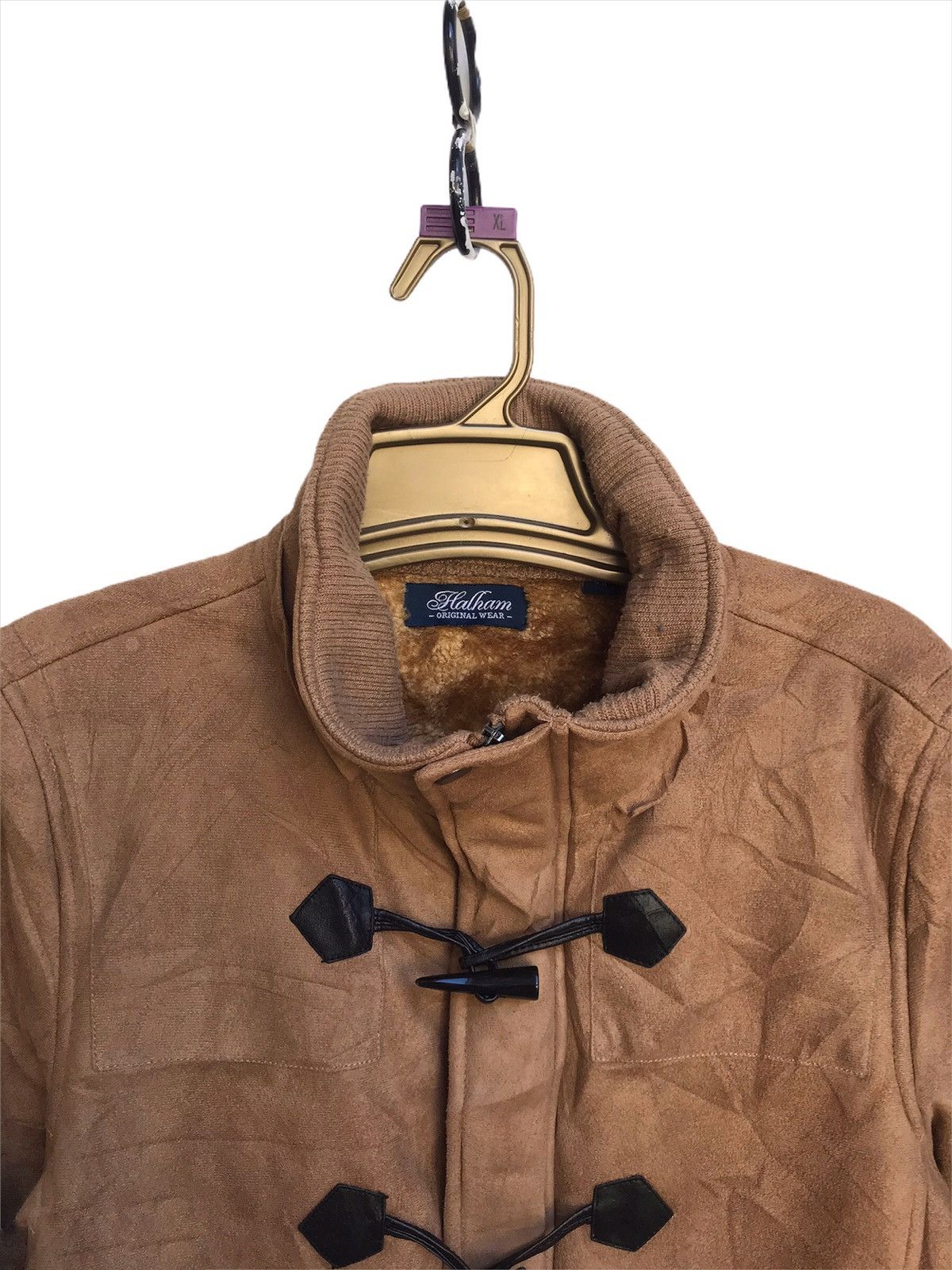 Japanese Brand 🔥Halham Duffle Jacket Fleece Inside Size US S / EU 44-46 / 1 - 4 Thumbnail