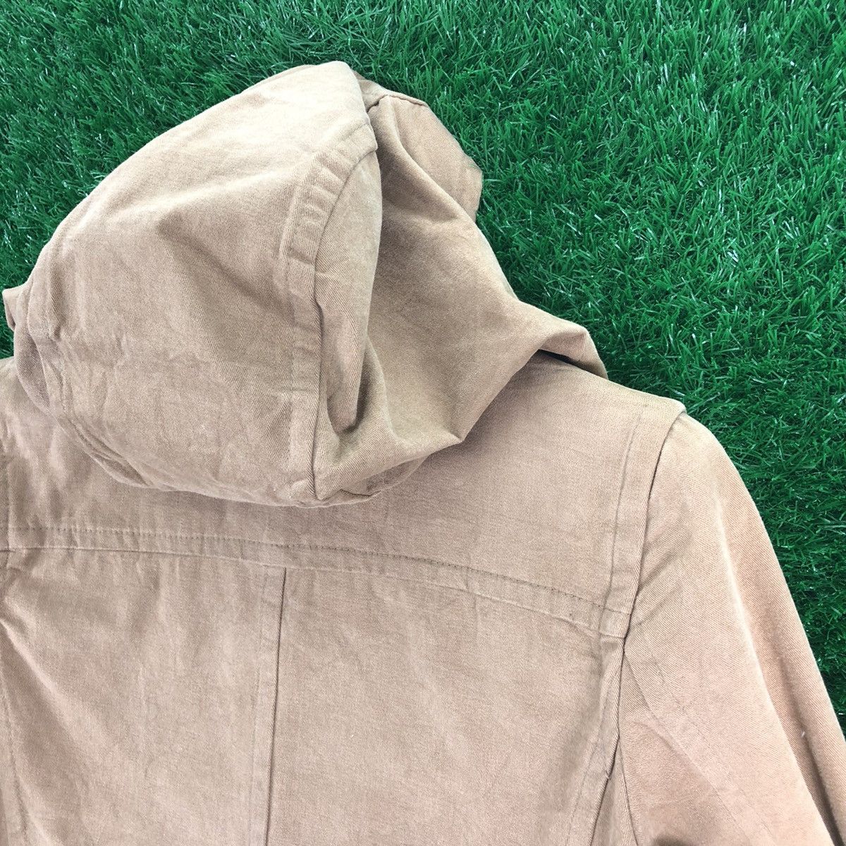 Issey Miyake Vintage 90's Jacket Hoodie Buckle Back by Sunao Kuwahara Size XS / US 0-2 / IT 36-38 - 5 Thumbnail