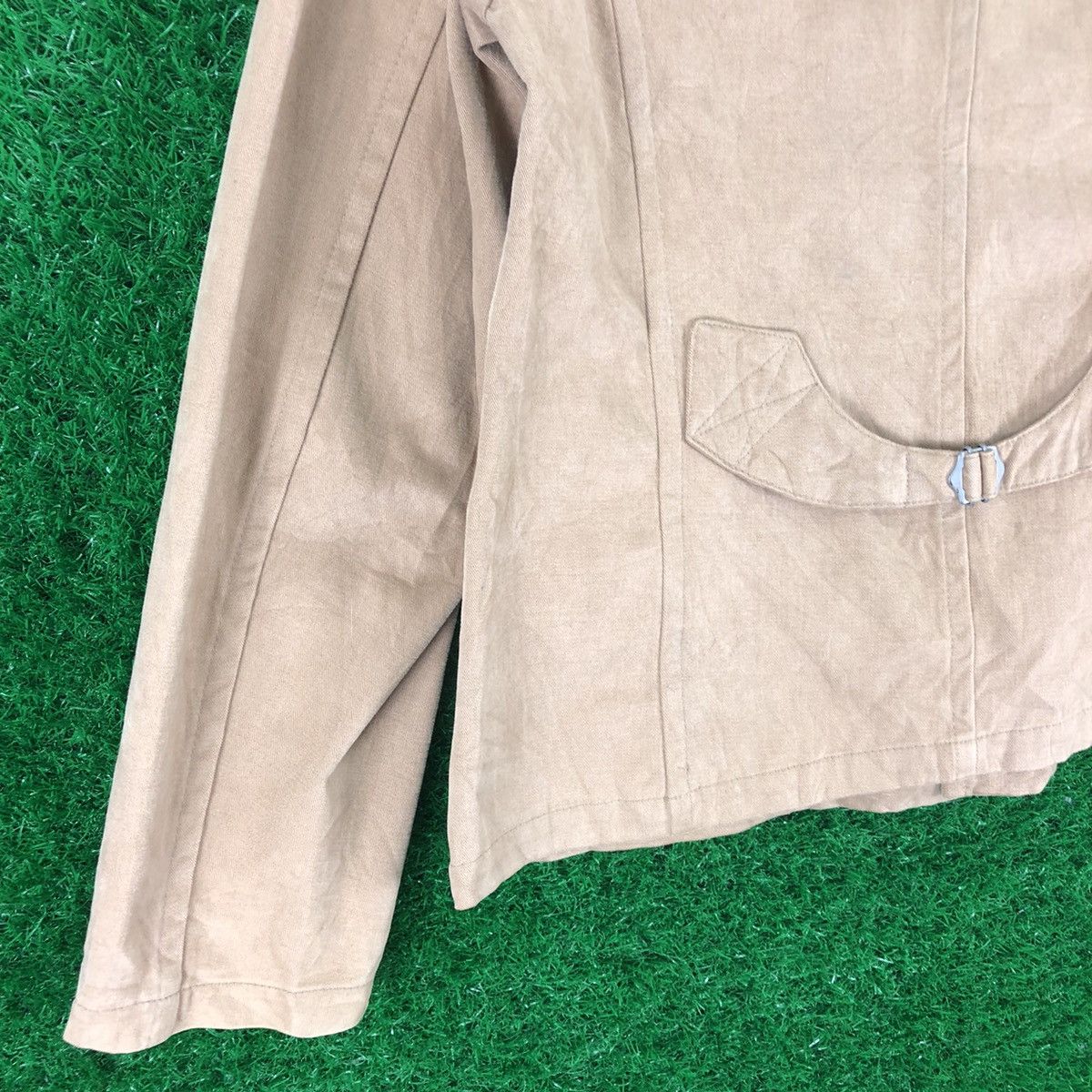 Issey Miyake Vintage 90's Jacket Hoodie Buckle Back by Sunao Kuwahara Size XS / US 0-2 / IT 36-38 - 6 Thumbnail