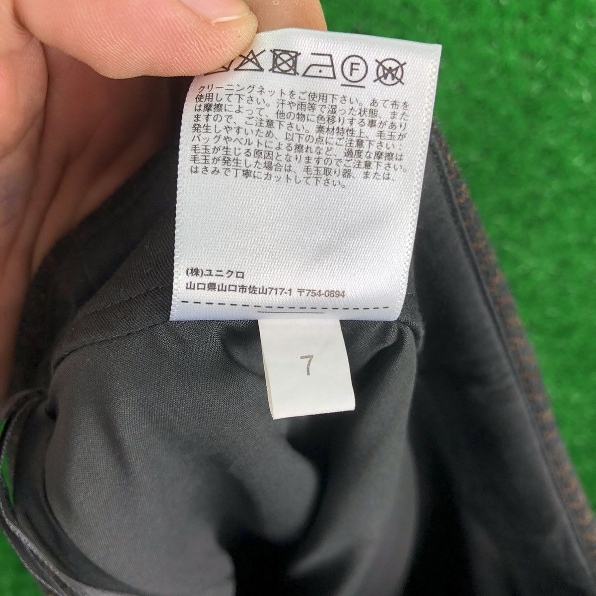 Uniqlo Uniqlo Wool Mini Skirt for Sexy Ladies Size 26" / US 2 / IT 38 - 8 Thumbnail