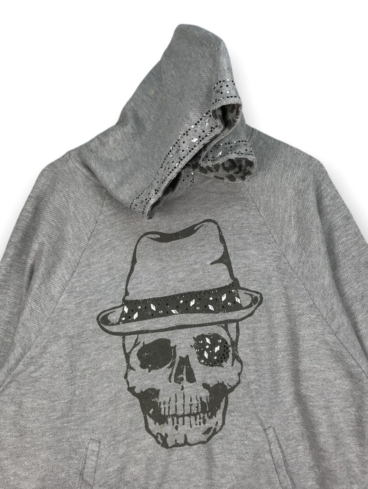 Japanese Brand Vence Exchange Skull Hoodies Size US M / EU 48-50 / 2 - 2 Thumbnail