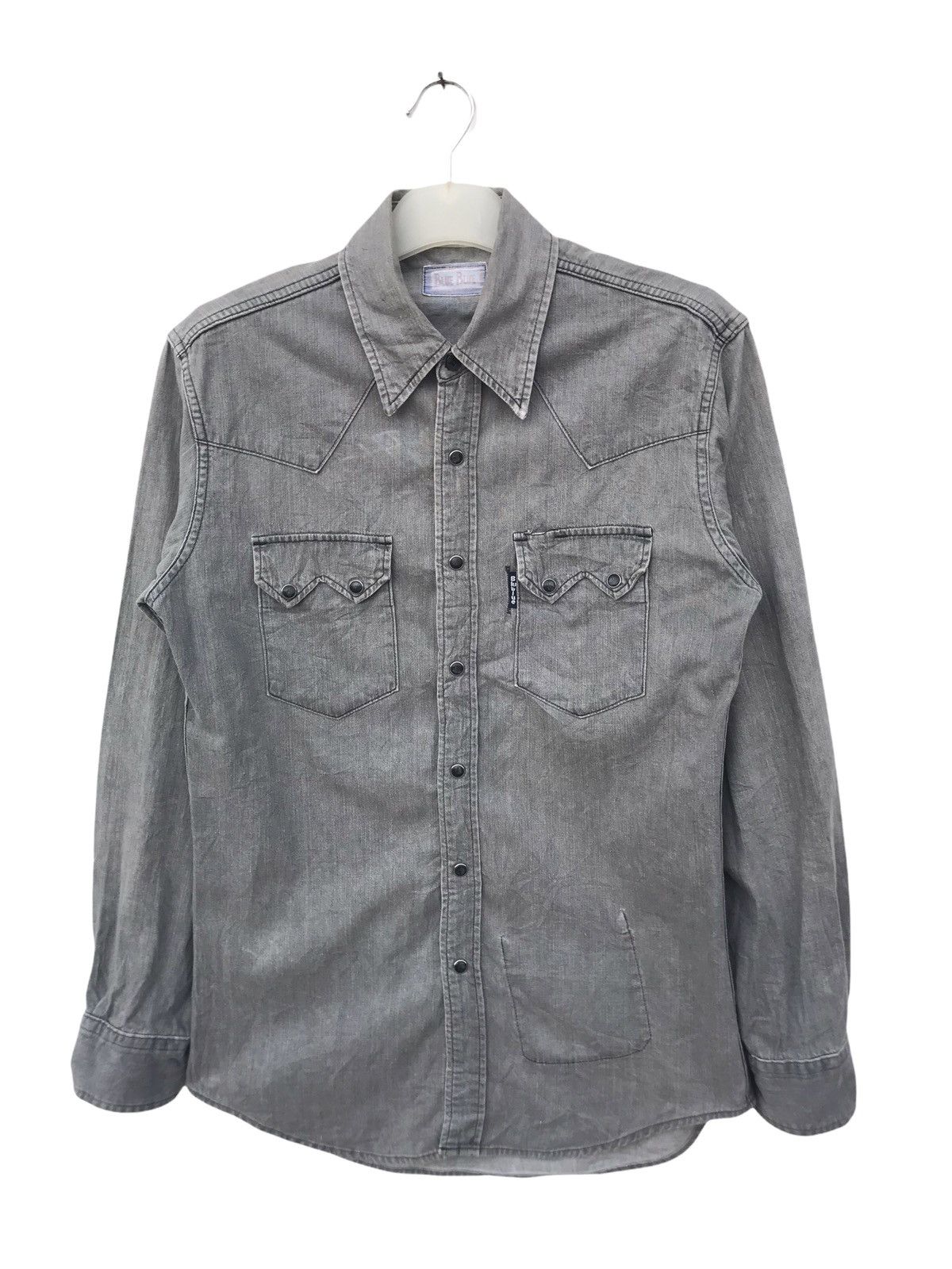 Blue Blue Japan BLUE BLUE WESTERN LONG SLEEVE SHIRT Size US S / EU 44-46 / 1 - 1 Thumbnail