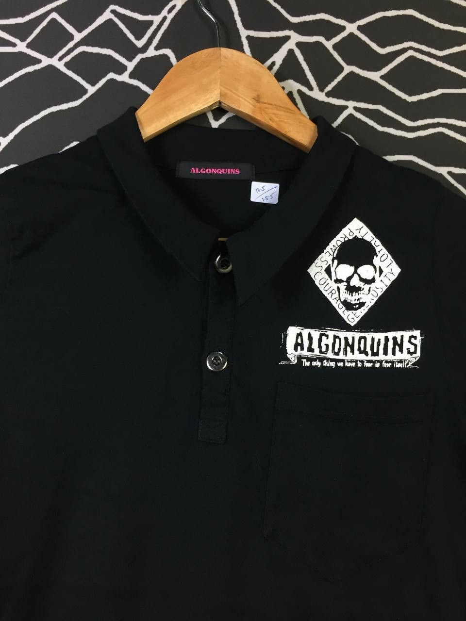 Japanese Brand ALGONQUINS Japanese Punk Brand Seditionaries Polo Tee Size US S / EU 44-46 / 1 - 5 Thumbnail