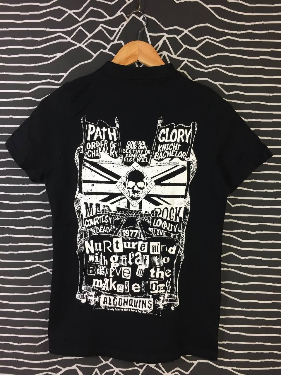 Japanese Brand ALGONQUINS Japanese Punk Brand Seditionaries Polo Tee Size US S / EU 44-46 / 1 - 1 Thumbnail