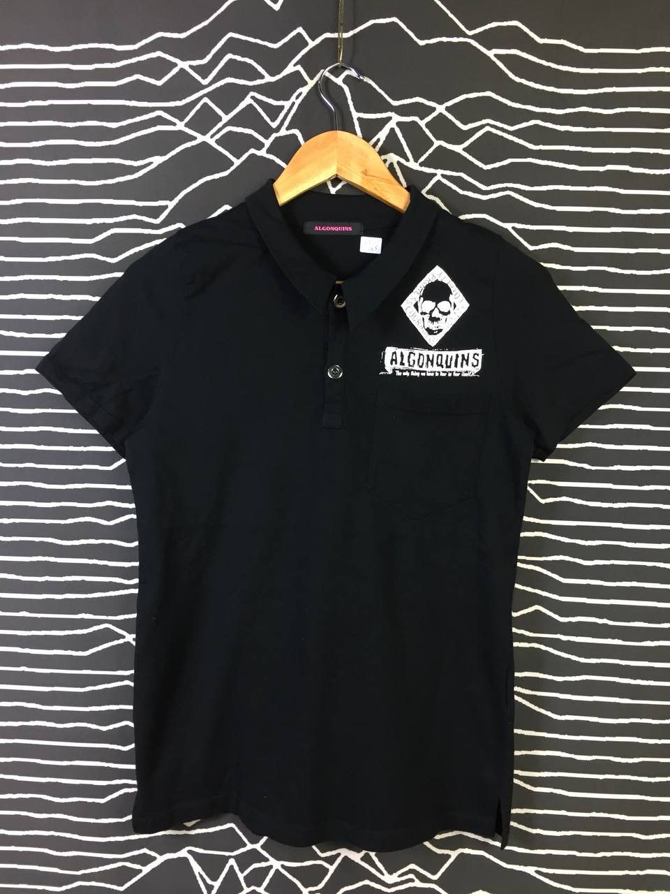Japanese Brand ALGONQUINS Japanese Punk Brand Seditionaries Polo Tee Size US S / EU 44-46 / 1 - 4 Thumbnail
