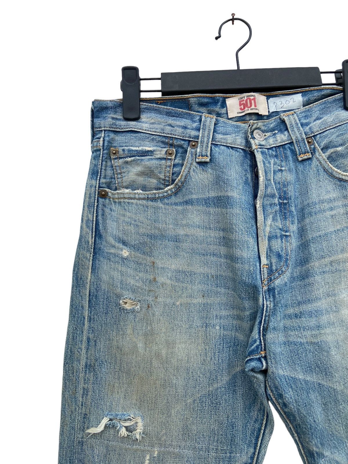 Levi's Levi’s 501 Distressed Jeans Size US 29 - 4 Thumbnail