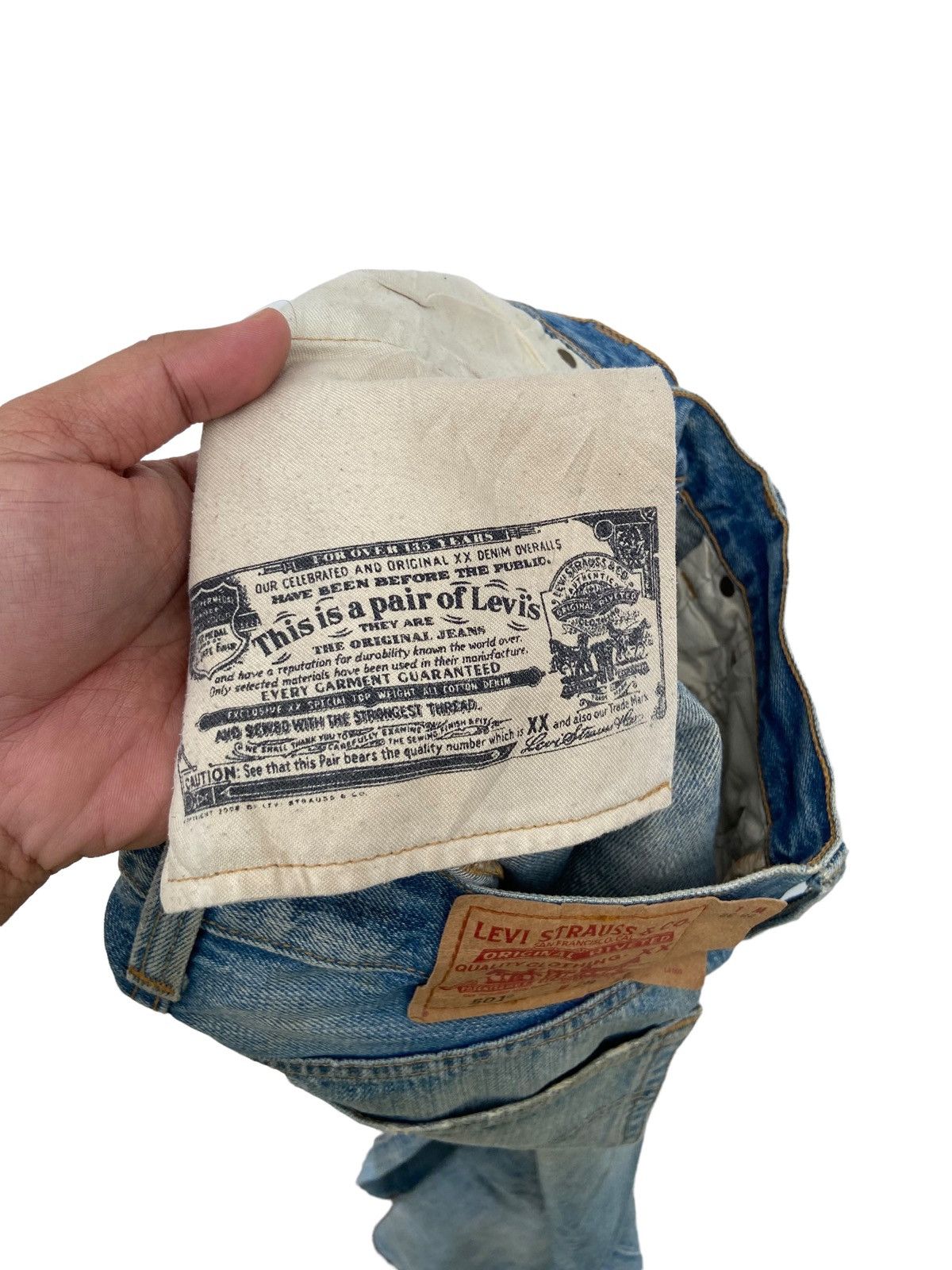 Levi's Levi’s 501 Distressed Jeans Size US 29 - 9 Thumbnail