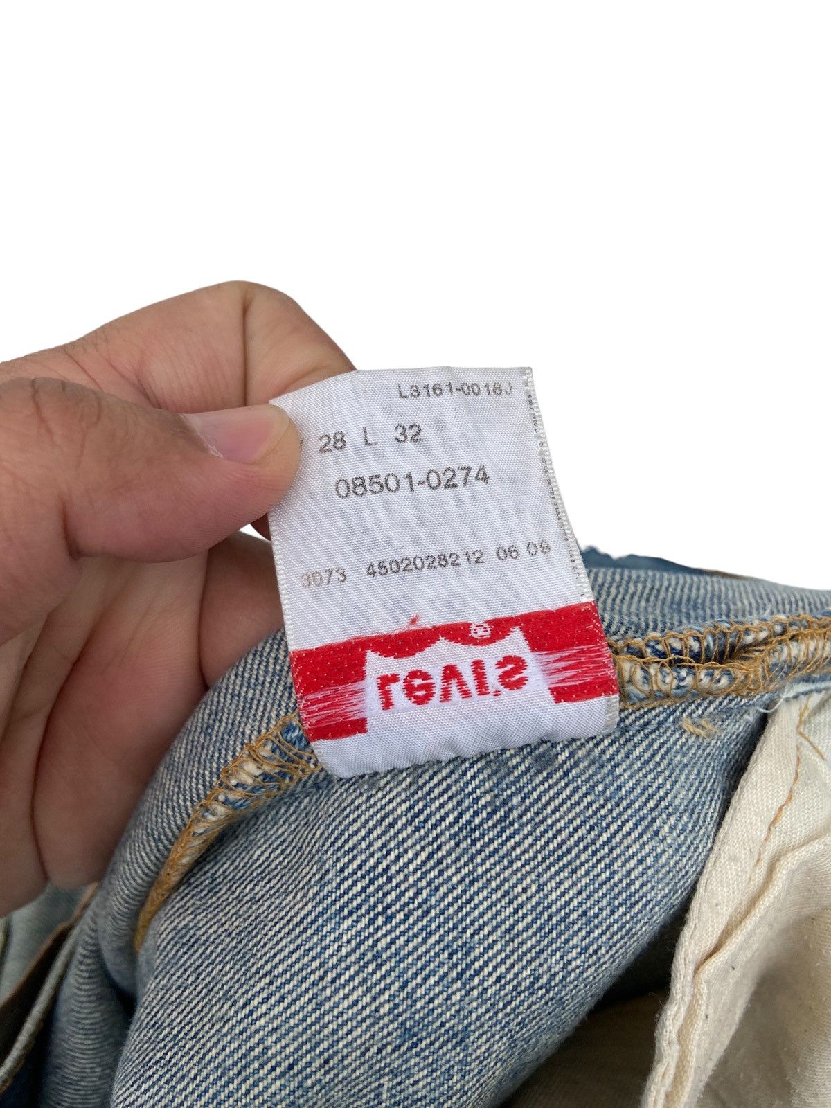 Levi's Levi’s 501 Distressed Jeans Size US 29 - 10 Thumbnail