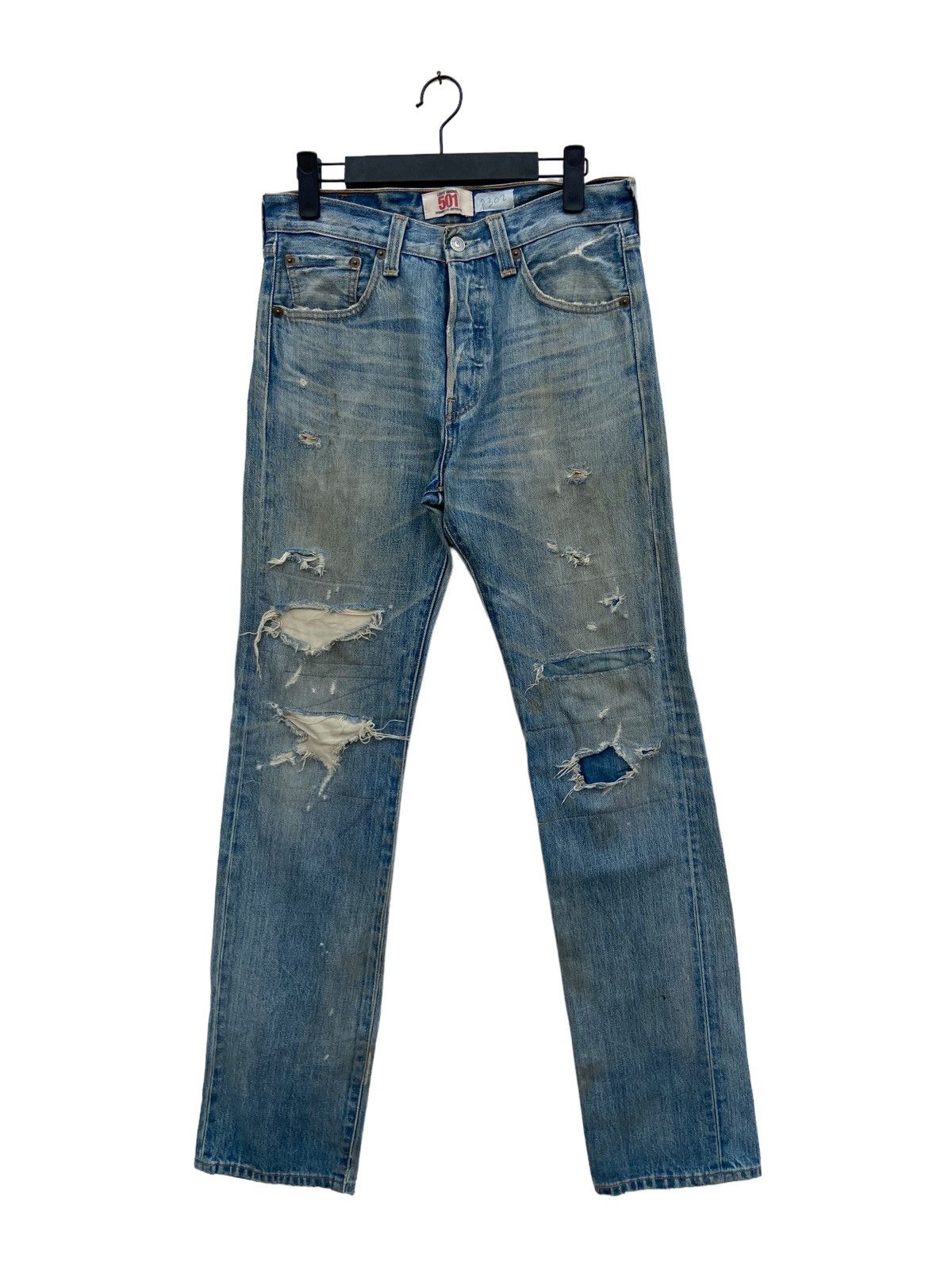 Levi's Levi’s 501 Distressed Jeans Size US 29 - 1 Thumbnail