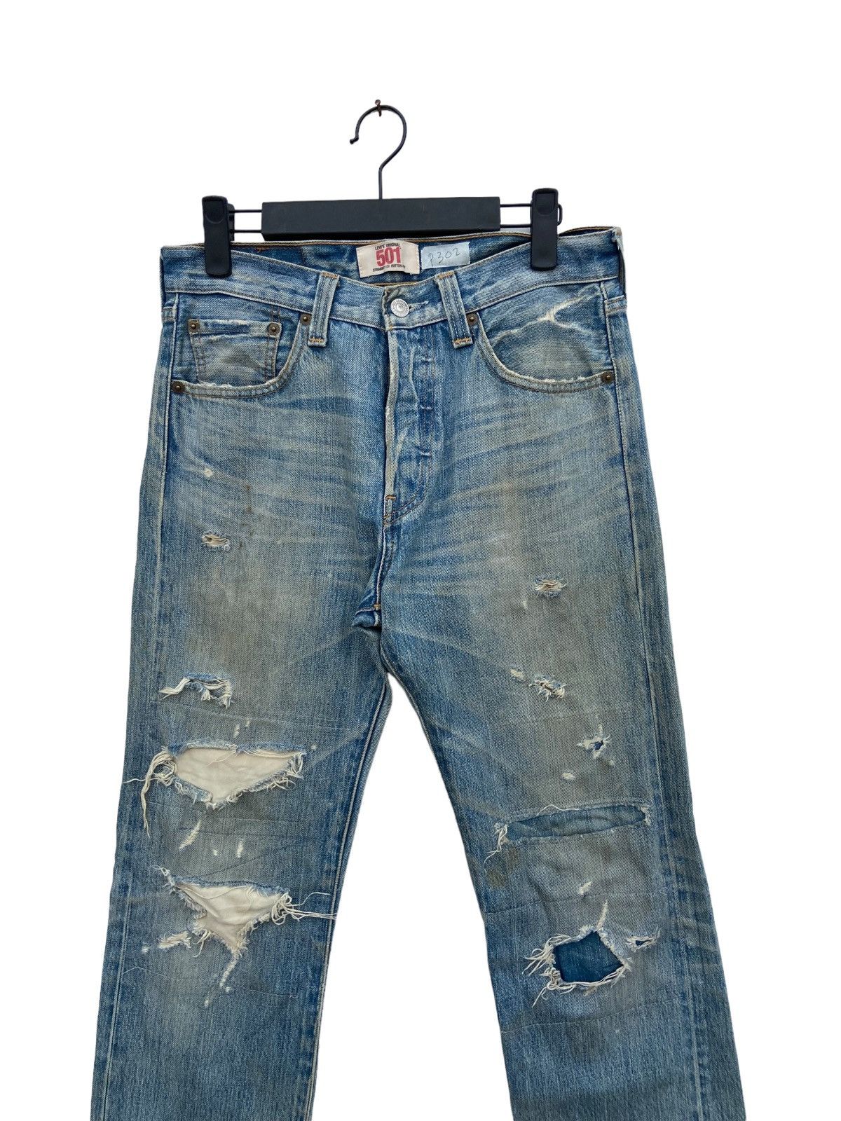 Levi's Levi’s 501 Distressed Jeans Size US 29 - 3 Thumbnail
