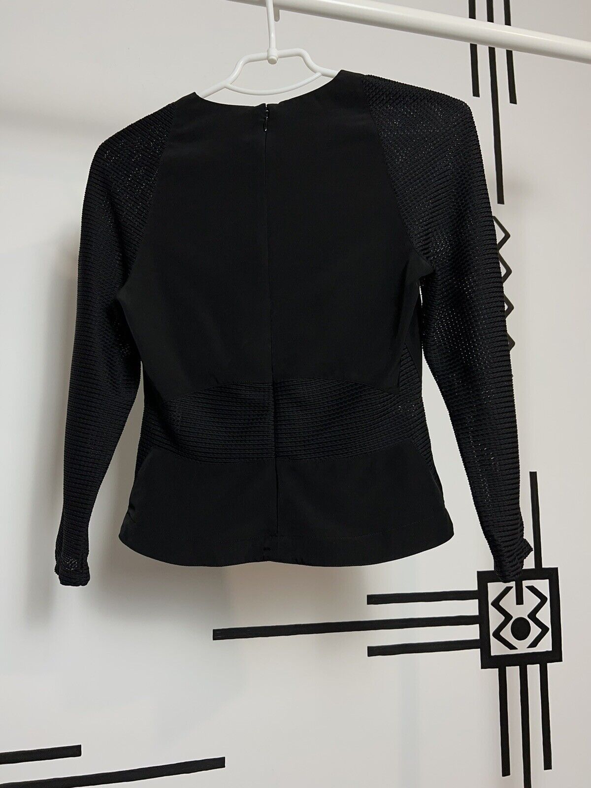 Kenzo KENZO Top Blouse Long Sleeve Black Size 36 Size S / US 4 / IT 40 - 2 Thumbnail