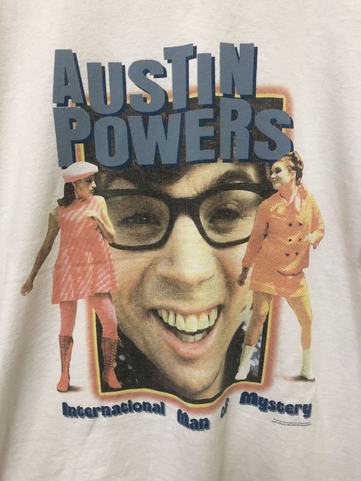 Vintage Vintage 90s Austin Powers International Man of Mystery Tee Size US XL / EU 56 / 4 - 2 Thumbnail