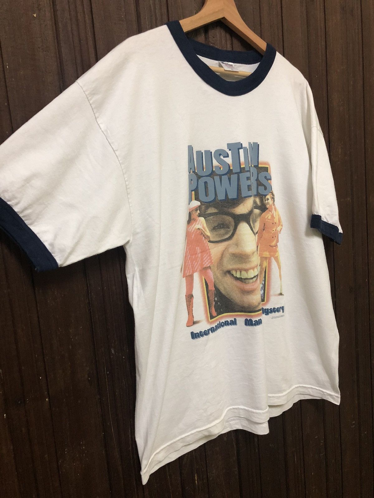 Vintage Vintage 90s Austin Powers International Man of Mystery Tee Size US XL / EU 56 / 4 - 5 Thumbnail