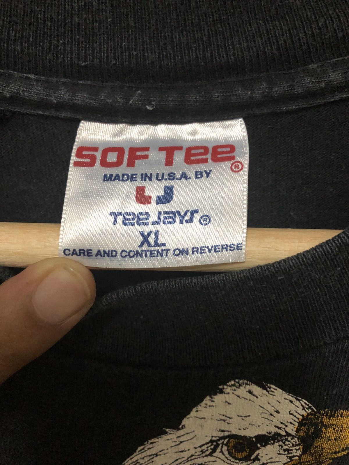 Daytona × Vintage Vintage 90s Bike Week Daytona 1995 Big Print Rare Tee Shirt Size US XL / EU 56 / 4 - 4 Thumbnail