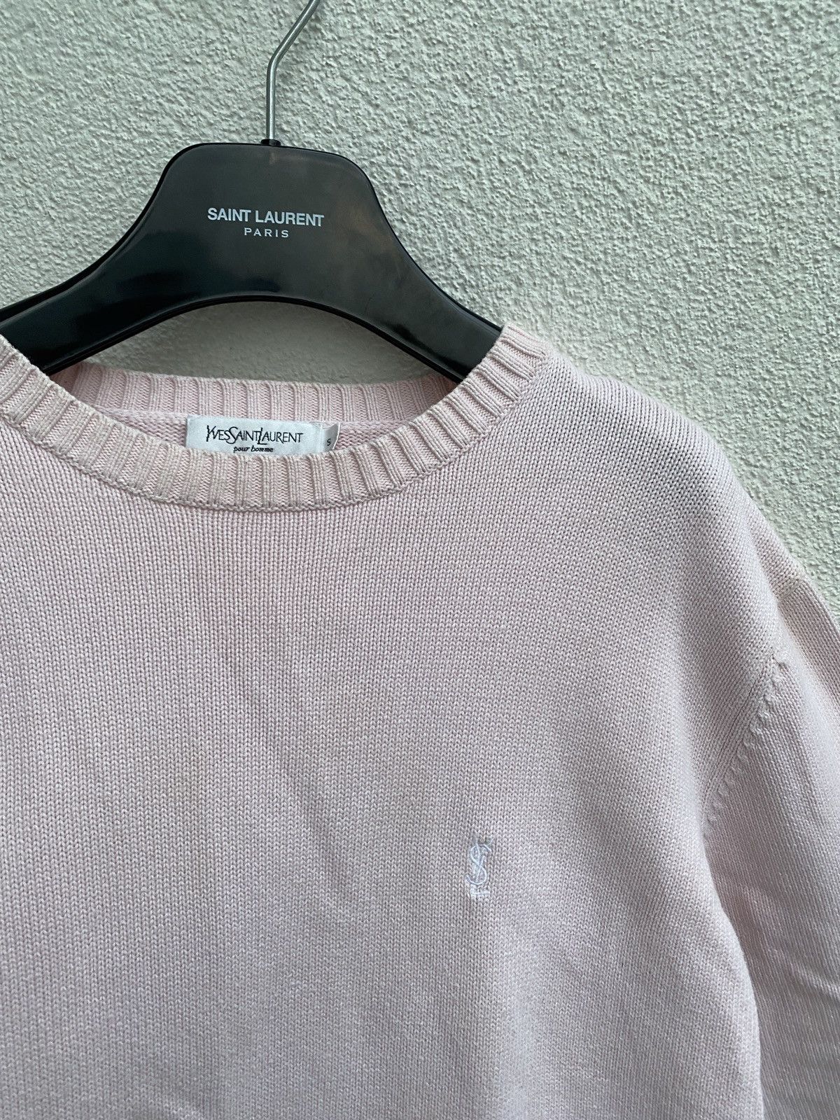 Yves Saint Laurent Pinky YSL Sweater Knit Yves Saint Laurent Paris Vintage 90s Size US S / EU 44-46 / 1 - 3 Thumbnail