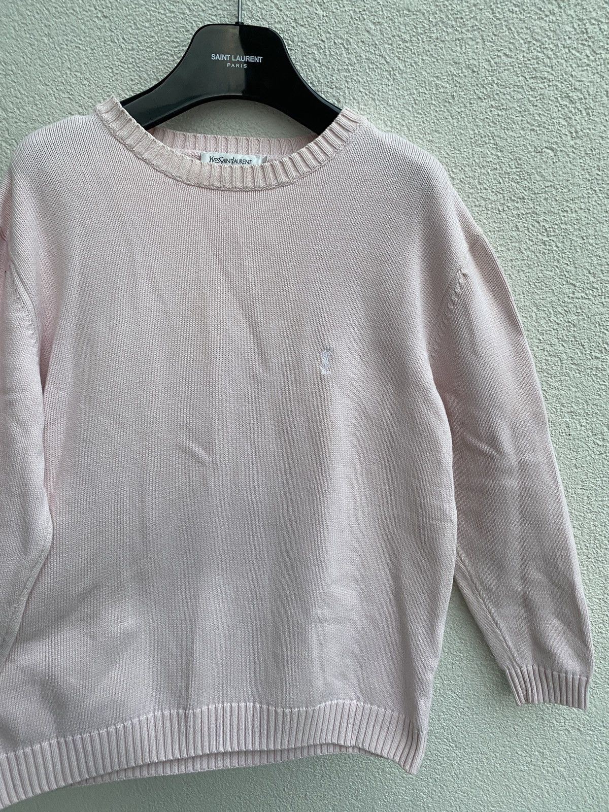 Yves Saint Laurent Pinky YSL Sweater Knit Yves Saint Laurent Paris Vintage 90s Size US S / EU 44-46 / 1 - 10 Thumbnail