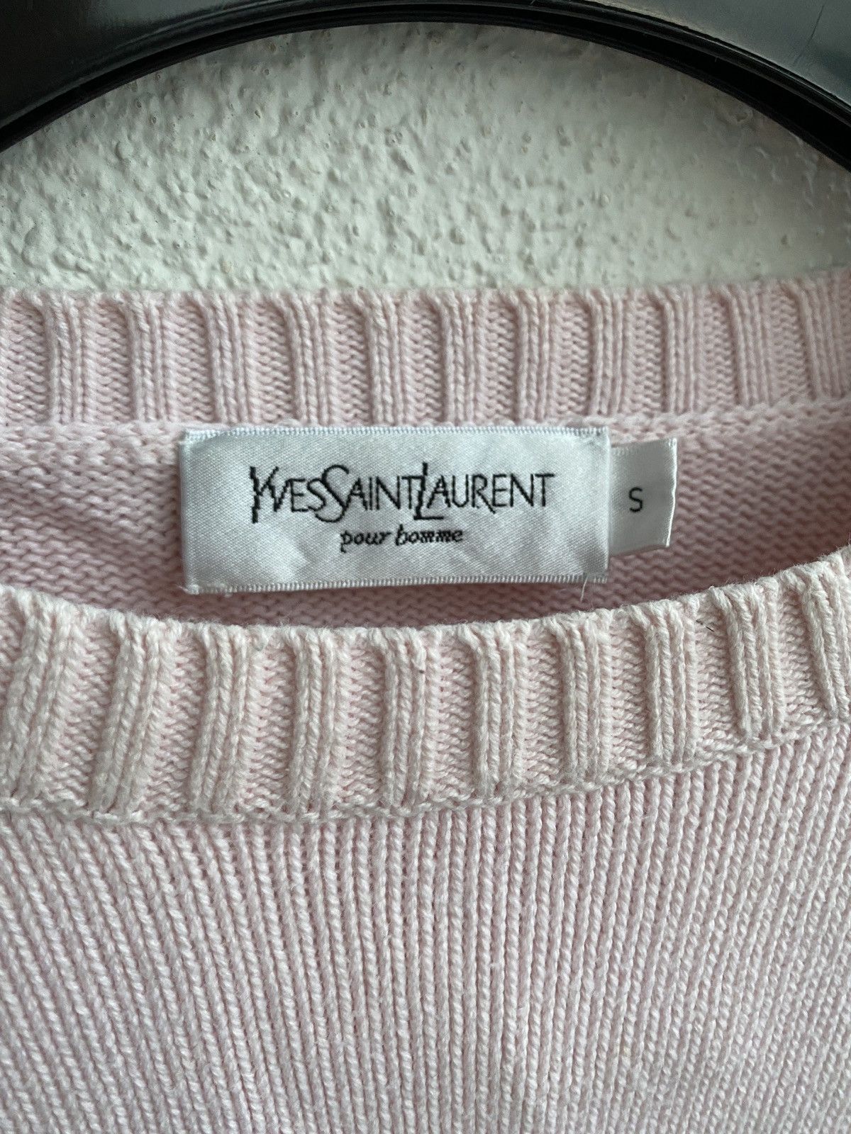Yves Saint Laurent Pinky YSL Sweater Knit Yves Saint Laurent Paris Vintage 90s Size US S / EU 44-46 / 1 - 4 Thumbnail
