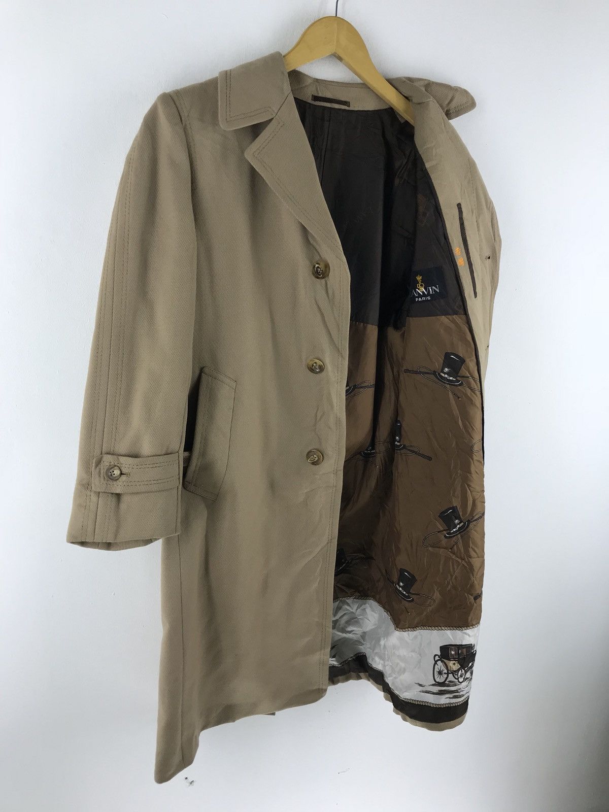 Lanvin 🔊🔔🔥❗FINAL DROP🔥 Rare Vintage Lanvin wool Coat Size US M / EU 48-50 / 2 - 1 Thumbnail