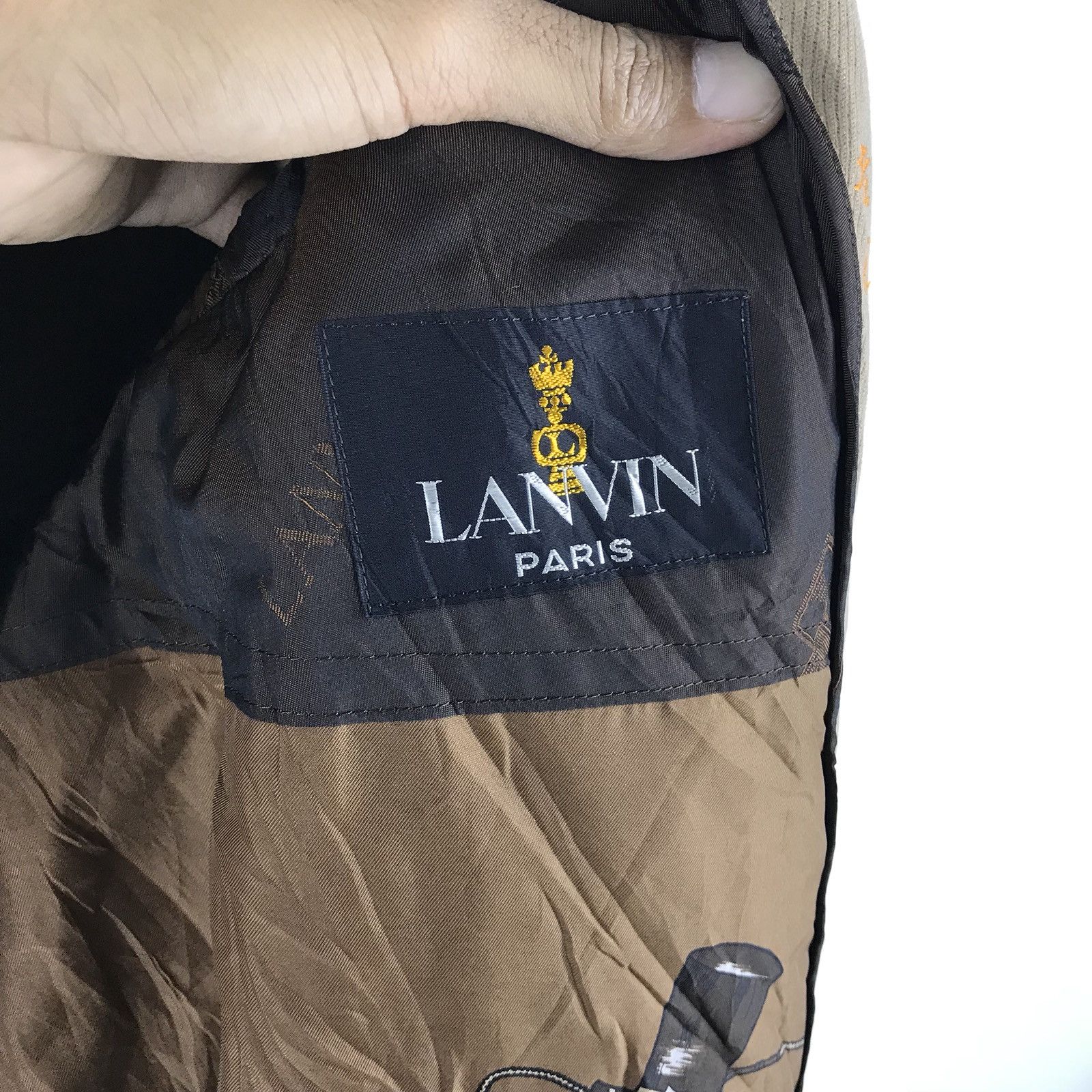 Lanvin 🔊🔔🔥❗FINAL DROP🔥 Rare Vintage Lanvin wool Coat Size US M / EU 48-50 / 2 - 7 Thumbnail