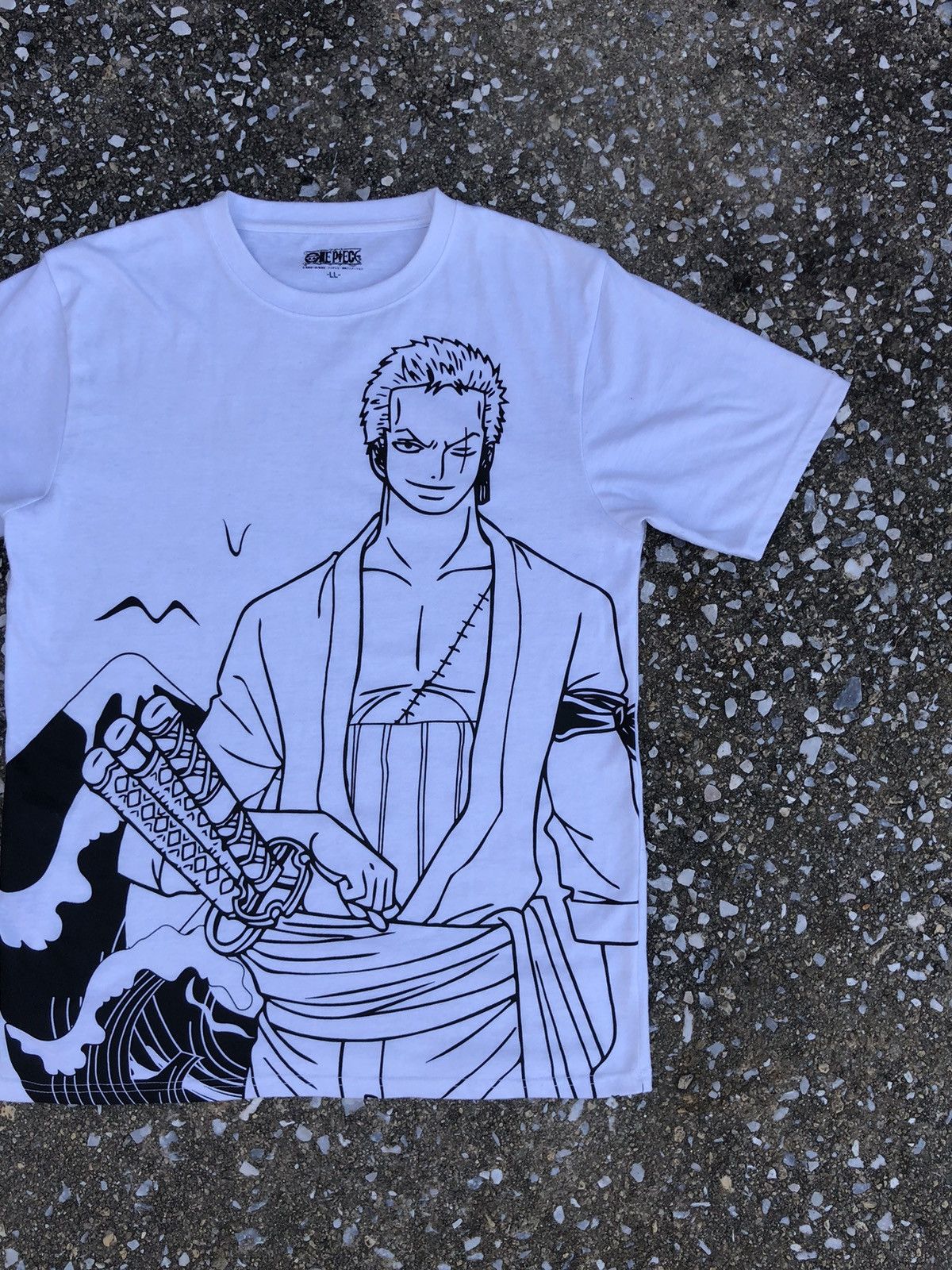Anime ZORO OVERPRINT. BIG PRINT DESIGN Size US XL / EU 56 / 4 - 3 Thumbnail