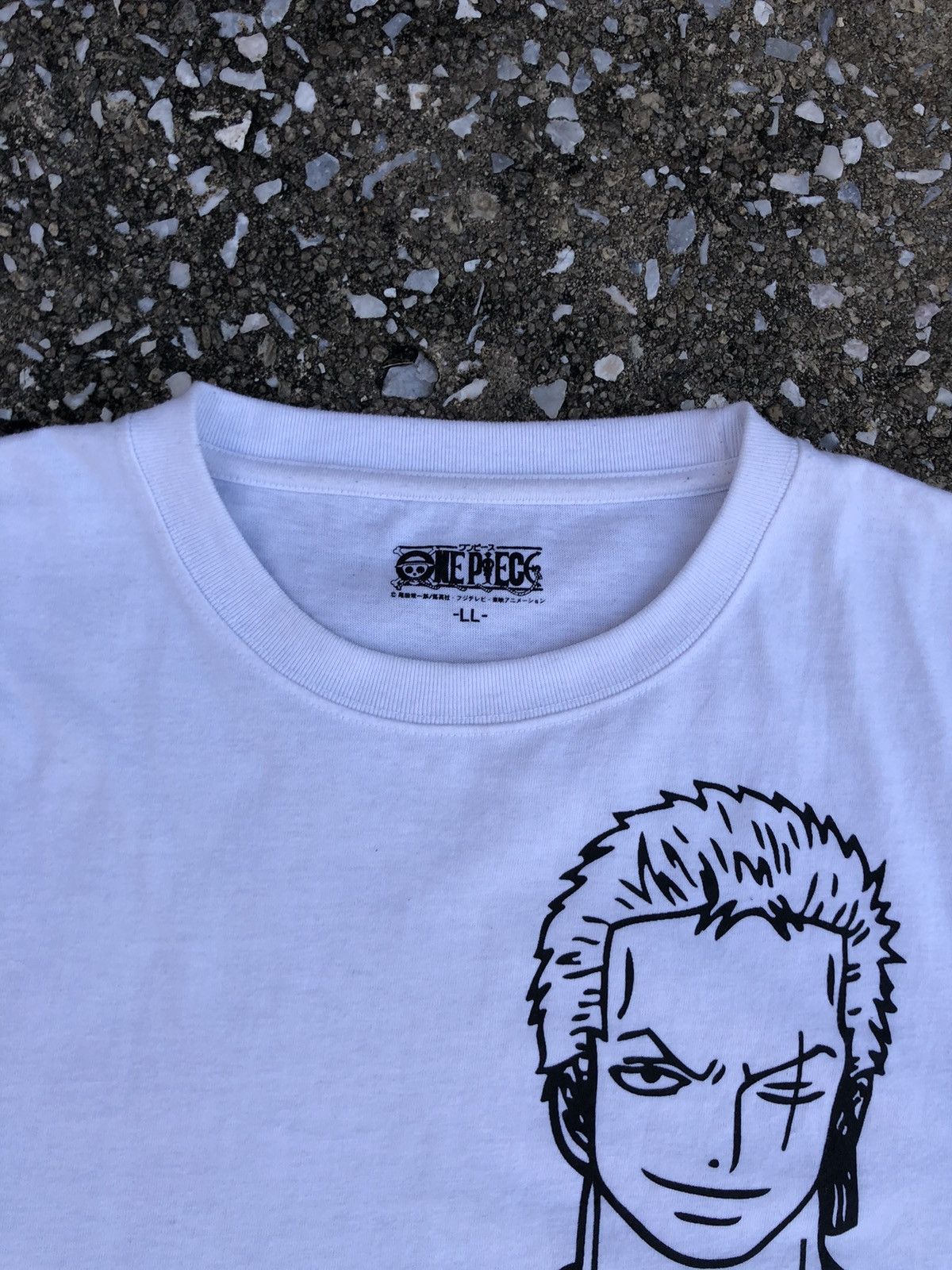 Anime ZORO OVERPRINT. BIG PRINT DESIGN Size US XL / EU 56 / 4 - 4 Thumbnail