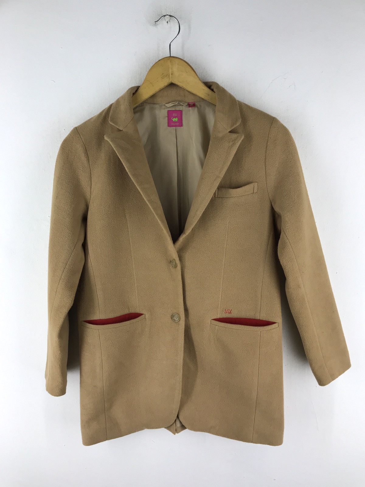 Japanese Brand UU UNDERCOVER UNIQLO FLEECE KENDO JACKET BLAZER Size US XS / EU 42 / 0 - 5 Thumbnail