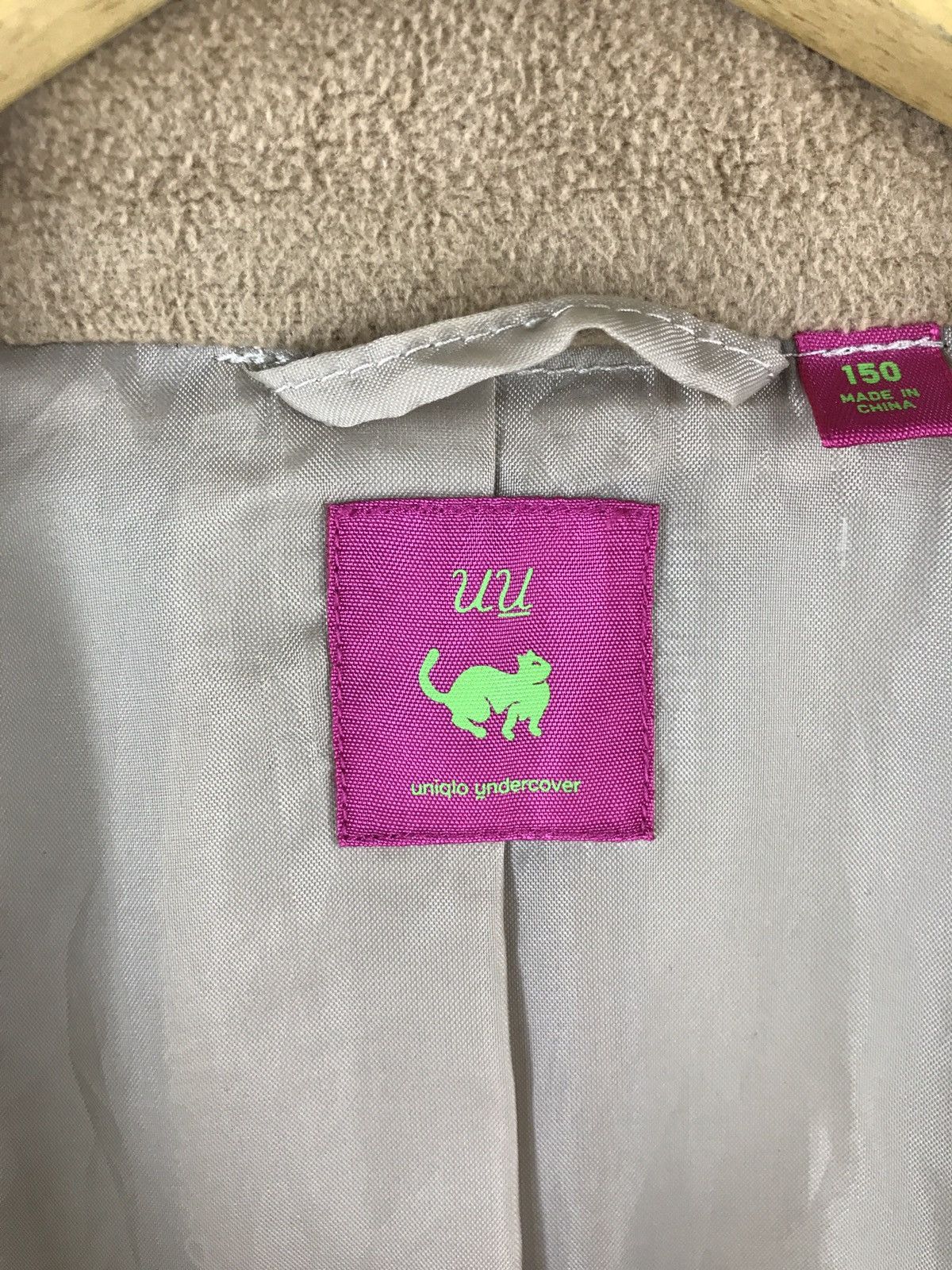 Japanese Brand UU UNDERCOVER UNIQLO FLEECE KENDO JACKET BLAZER Size US XS / EU 42 / 0 - 8 Thumbnail