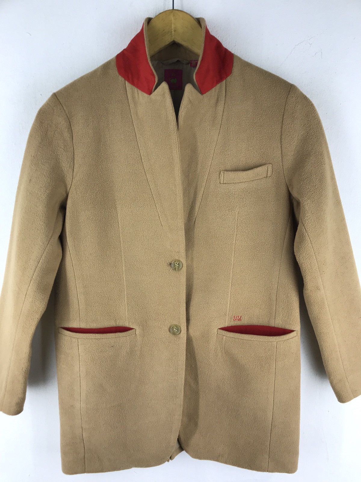 Japanese Brand UU UNDERCOVER UNIQLO FLEECE KENDO JACKET BLAZER Size US XS / EU 42 / 0 - 4 Thumbnail