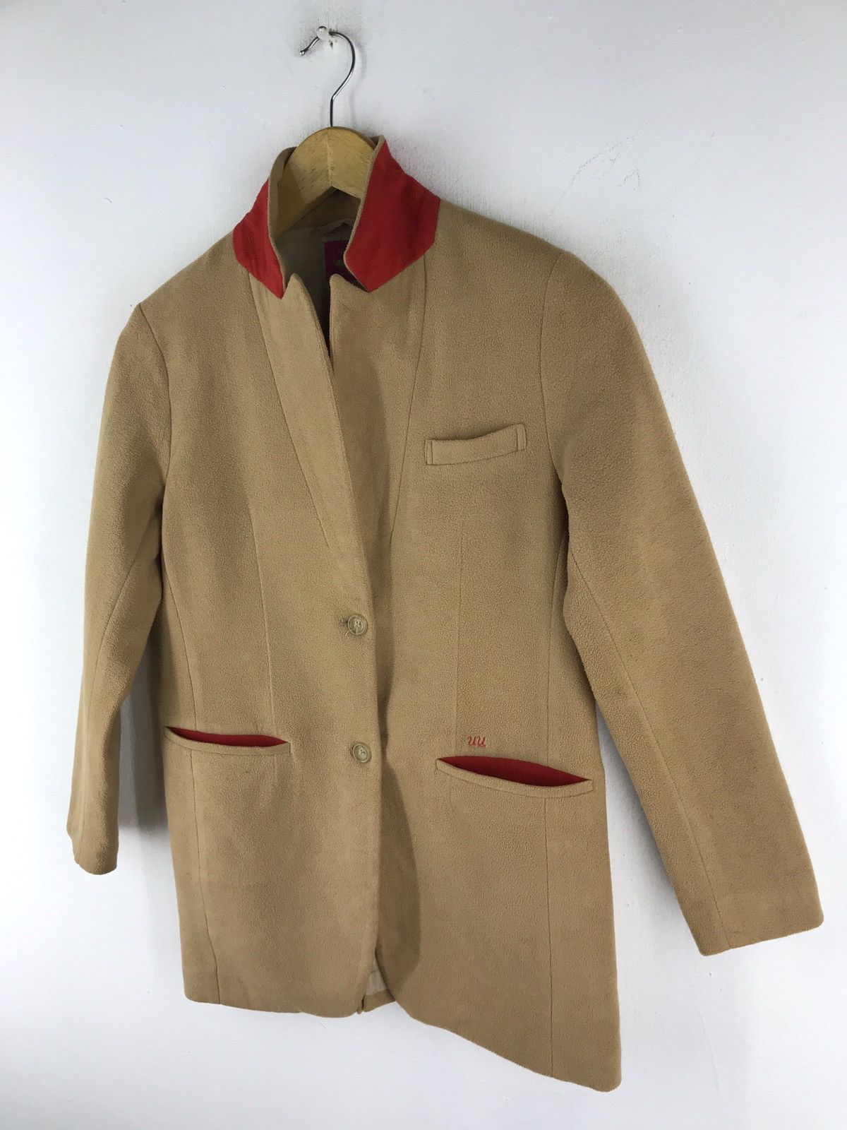 Japanese Brand UU UNDERCOVER UNIQLO FLEECE KENDO JACKET BLAZER Size US XS / EU 42 / 0 - 3 Thumbnail