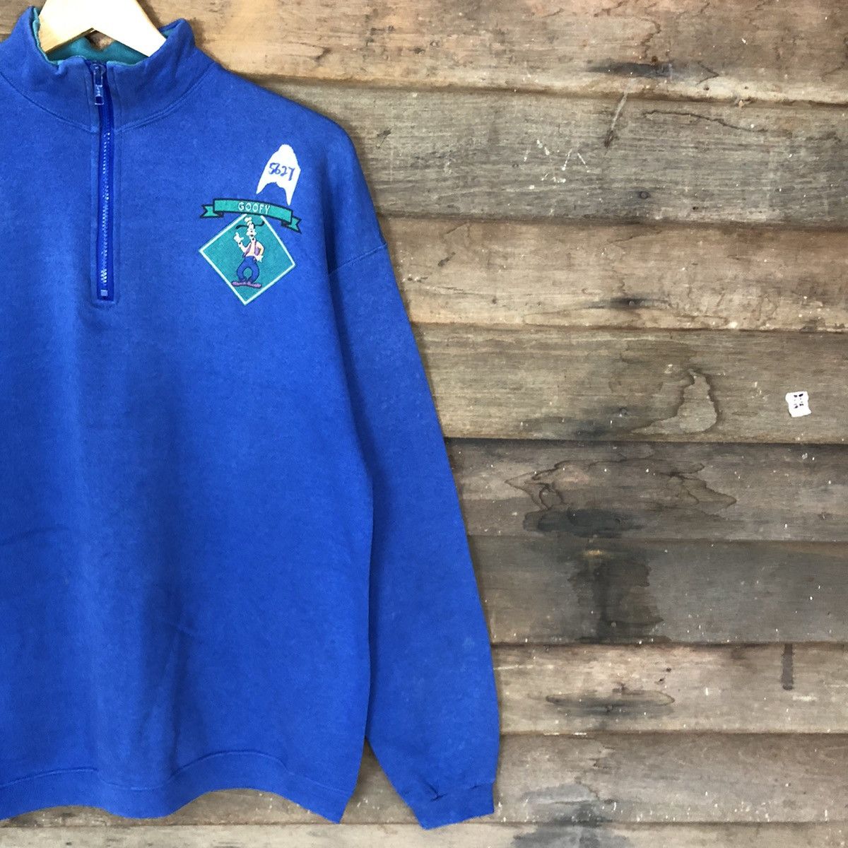 Cartoon Network × Disney × Vintage Disney goofy embroidered vintage Blue Sweatshirt #5627 Size US L / EU 52-54 / 3 - 5 Thumbnail