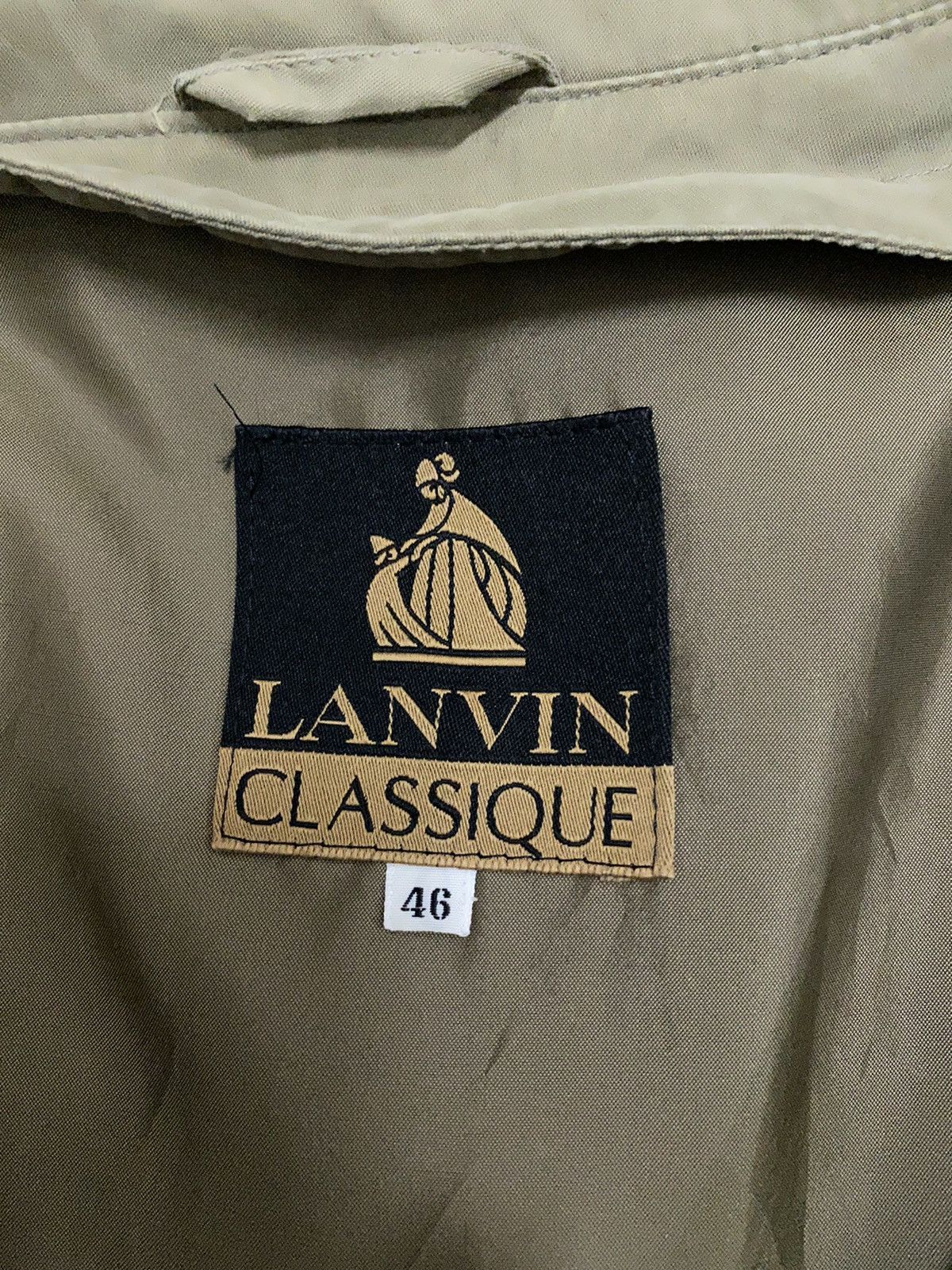 Lanvin Lanvin Autumn Winter Velvet Blend Balmacaan Overcoat Size US L / EU 52-54 / 3 - 12 Thumbnail