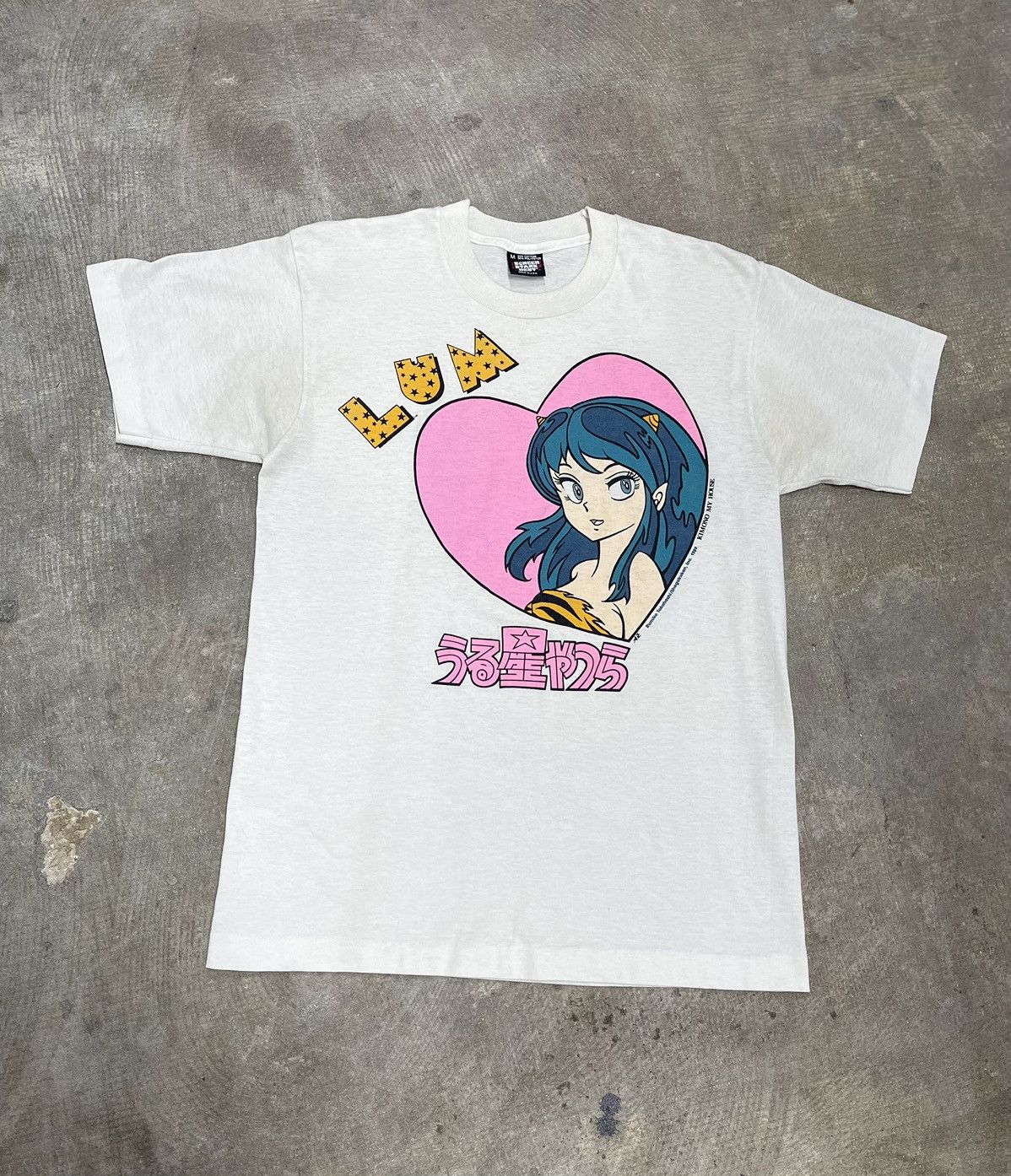 Anime × Vintage 1989 Lum Urusei Yatsura Shirt Anime Evangelion Vintage Size US M / EU 48-50 / 2 - 1 Thumbnail