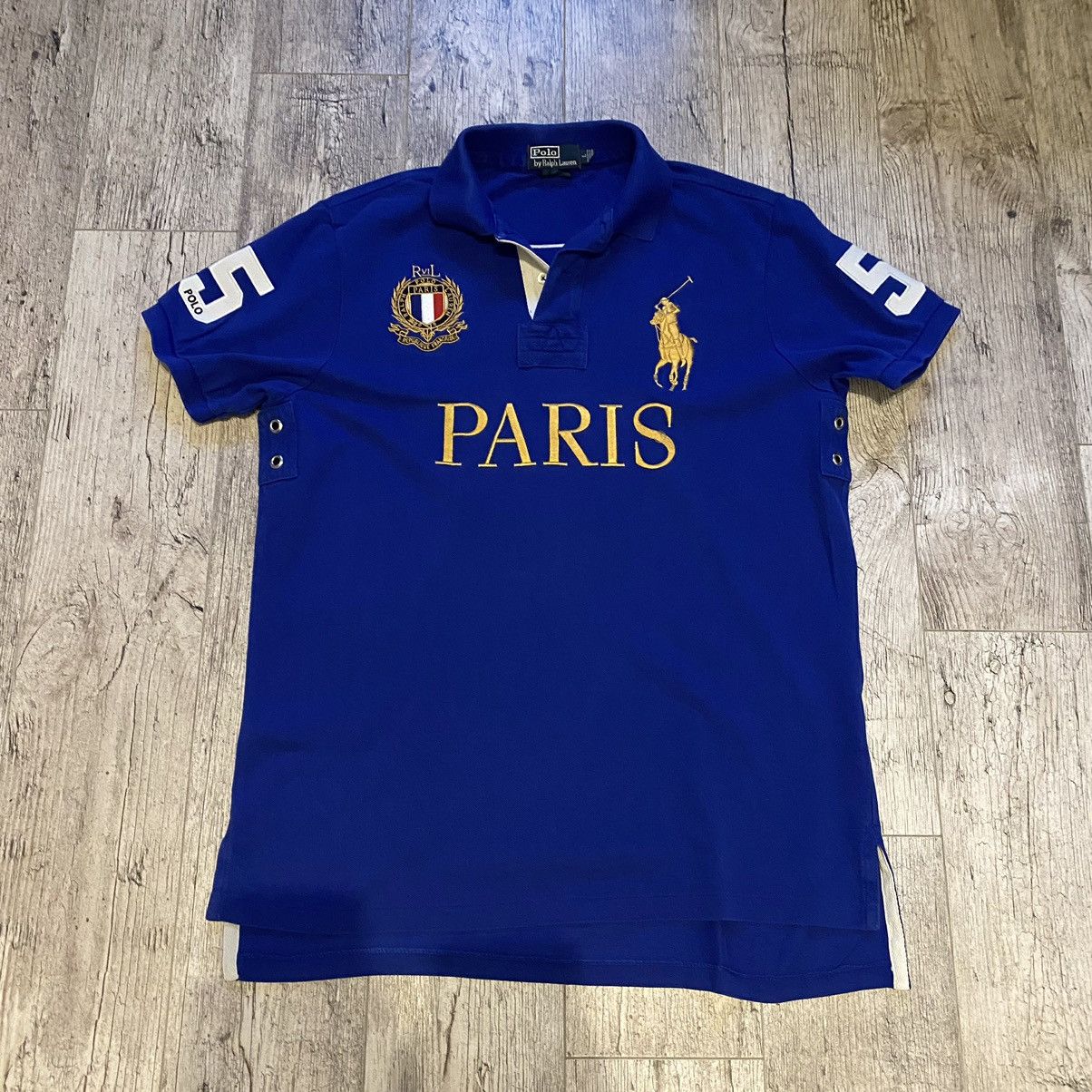 Polo Ralph Lauren Polo Ralph Lauren Navy polo shirt France Paris | Grailed