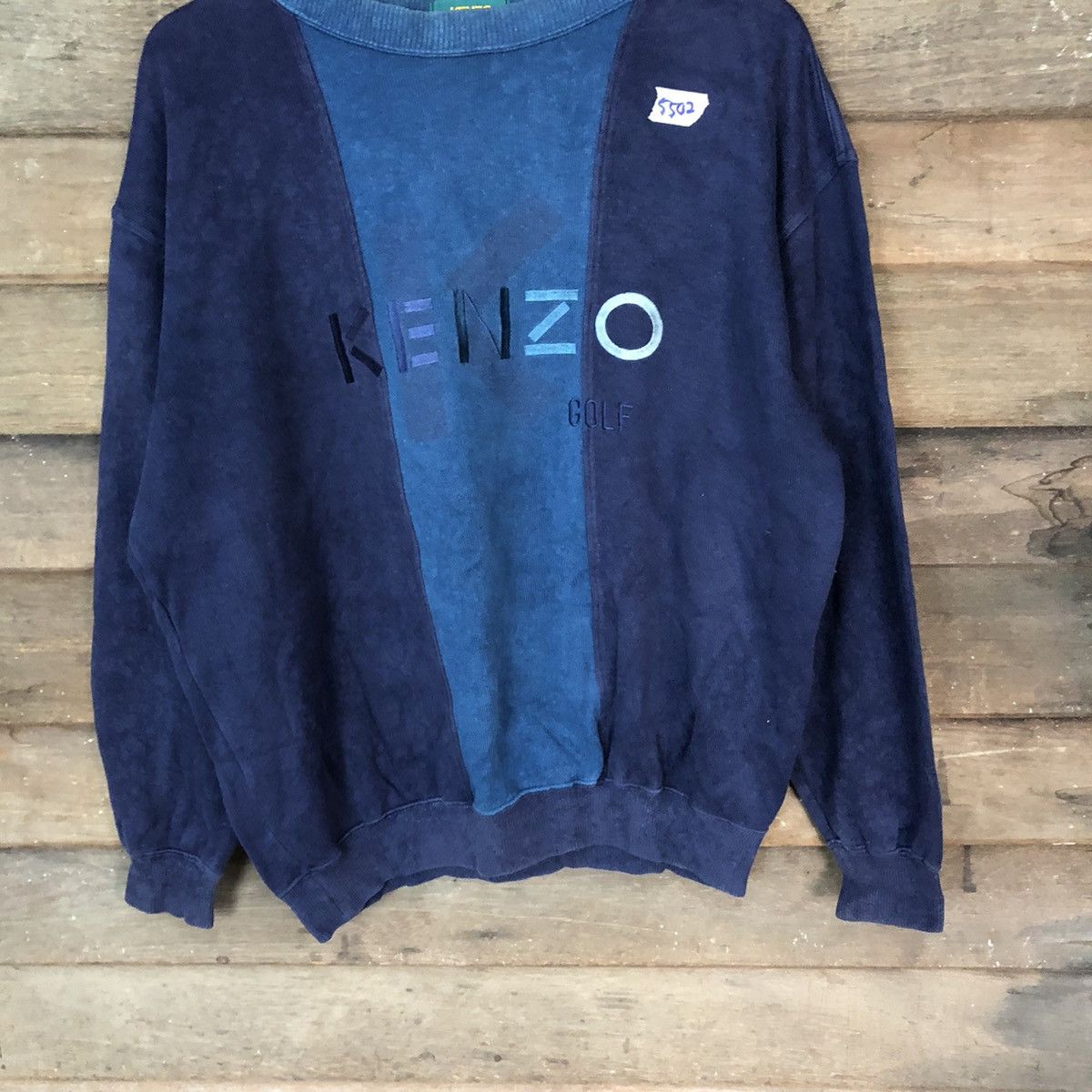 Kenzo DL Kenzo Golf vintage japan Blue Sweathshirt #5502 Size US L / EU 52-54 / 3 - 3 Thumbnail