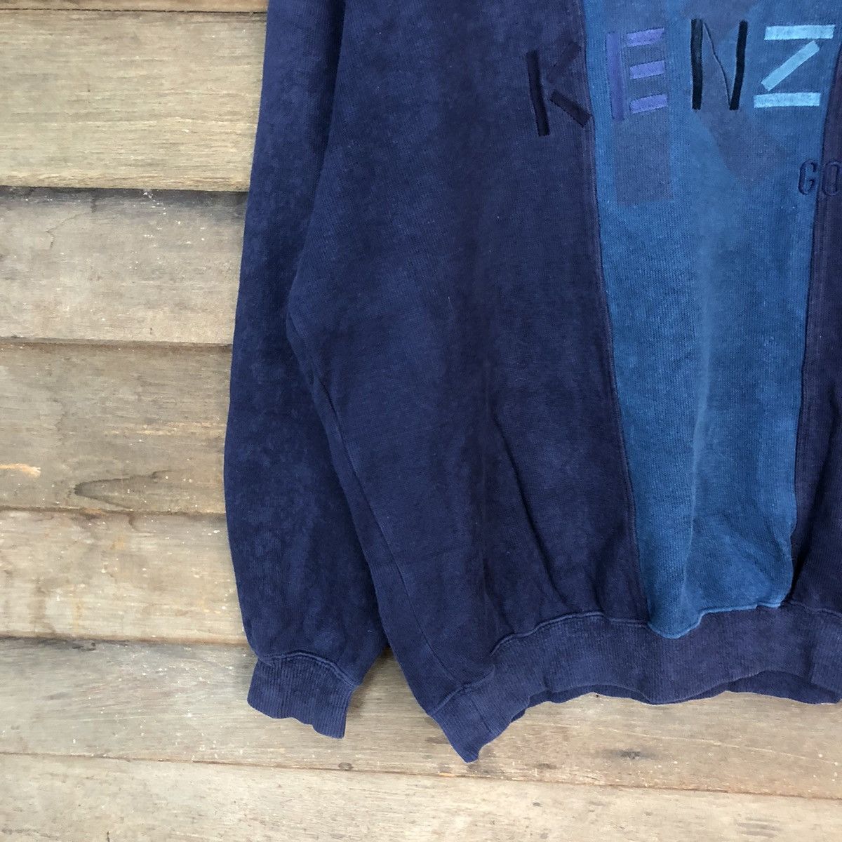 Kenzo DL Kenzo Golf vintage japan Blue Sweathshirt #5502 Size US L / EU 52-54 / 3 - 4 Thumbnail