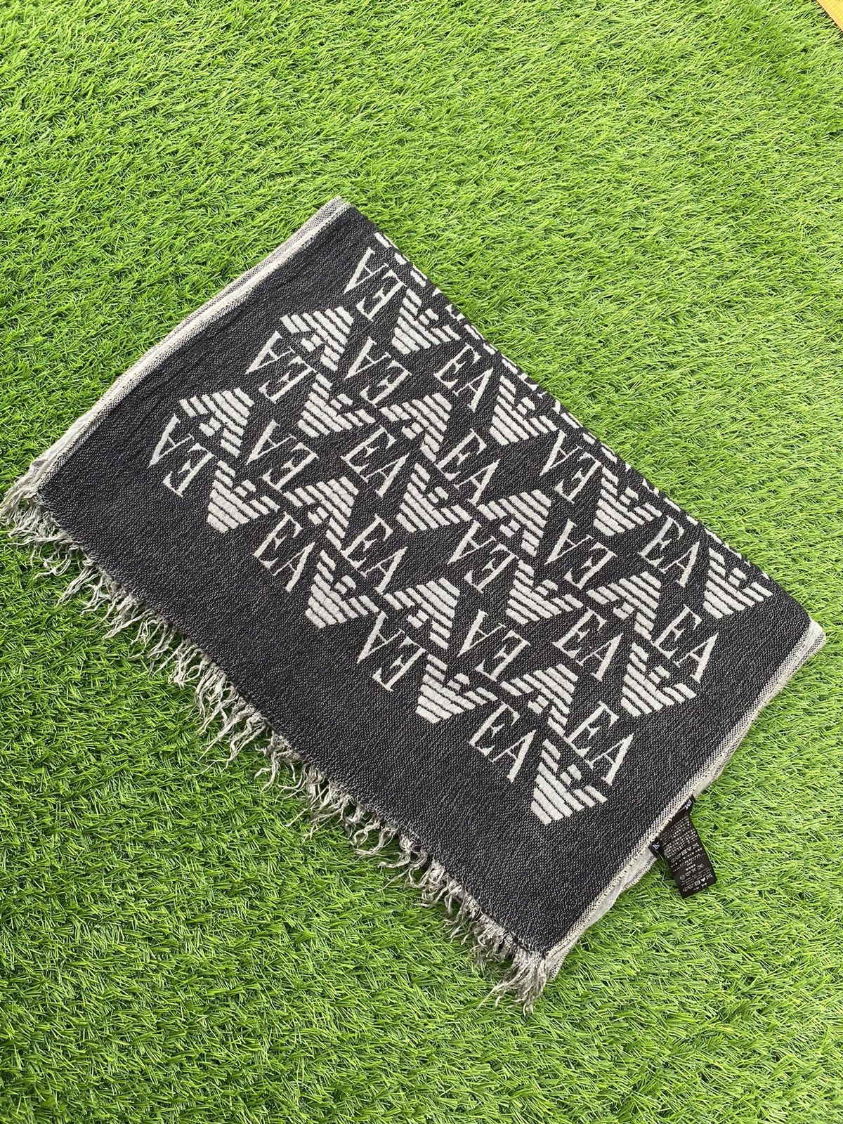 Emporio Armani Steals!! Emporio Armani Big Logo Muffler Scarf Size ONE SIZE - 1 Thumbnail