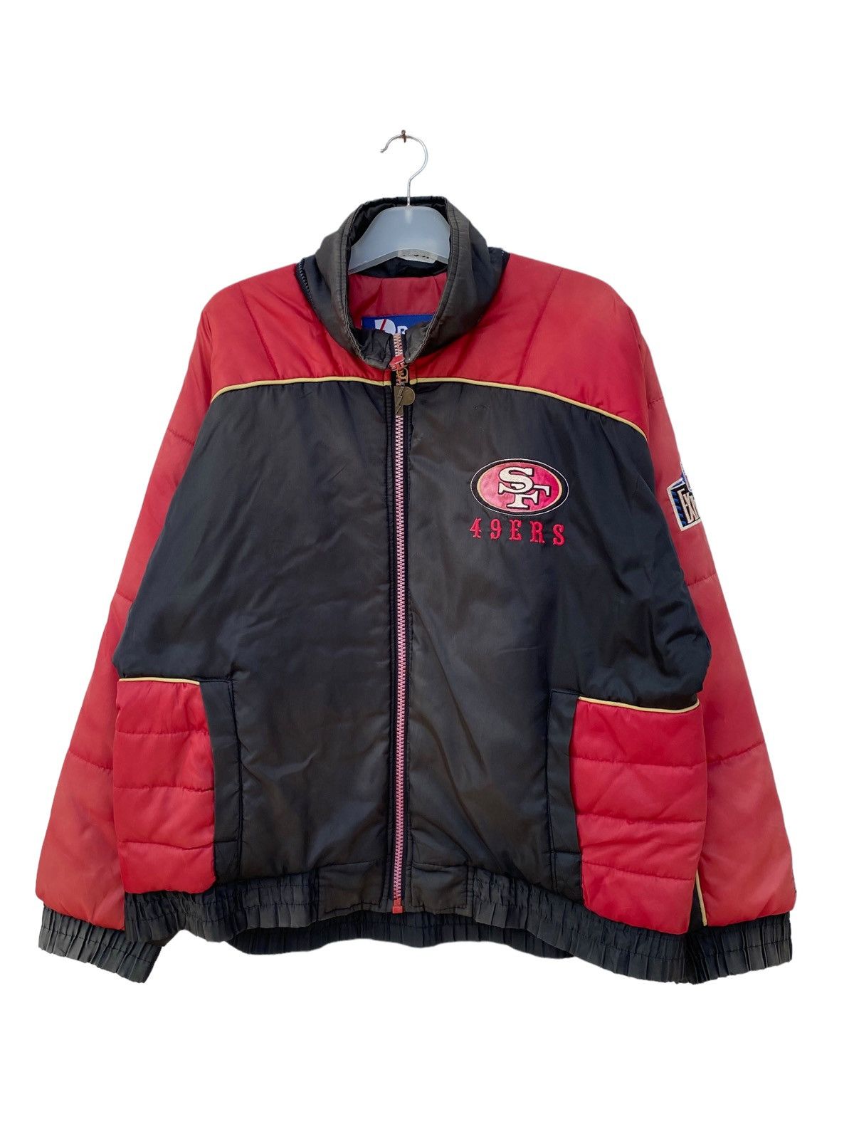 NFL Vintage NFL San Francisco 49ers Puffer Jacket Size US M / EU 48-50 / 2 - 2 Thumbnail