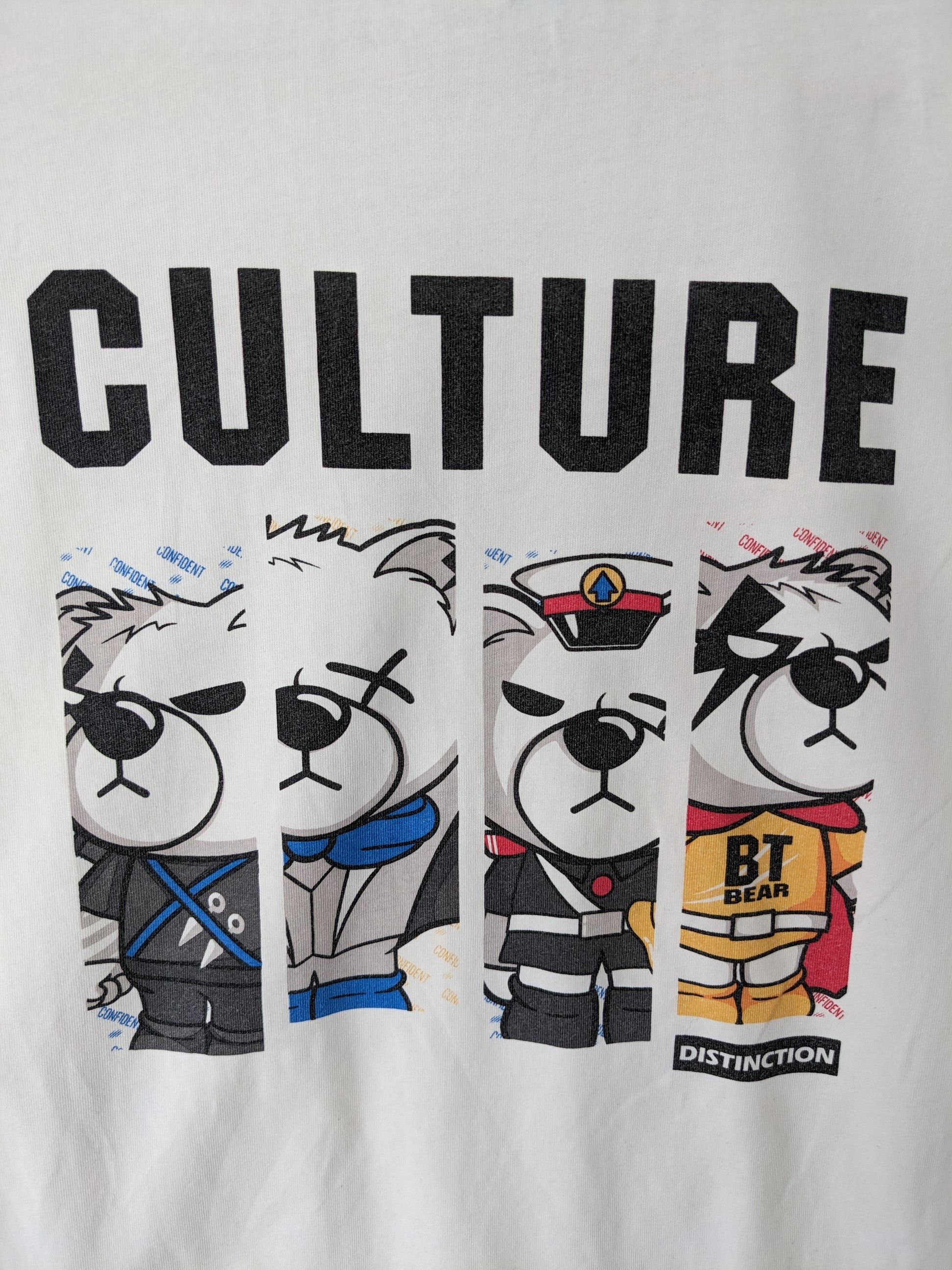 Japanese Brand Vintage Culture Distinction Bear Tee by Yishion Casual Size US M / EU 48-50 / 2 - 2 Thumbnail