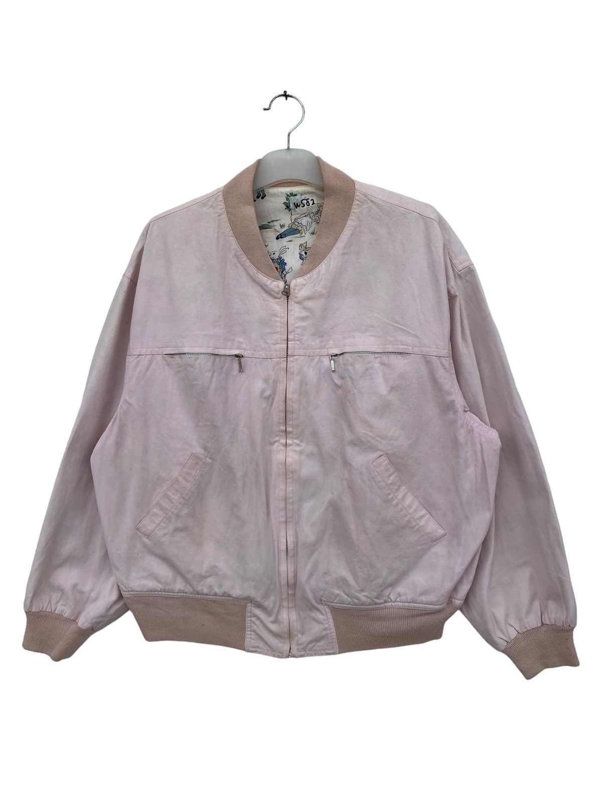 Japanese Brand Vintage Atsuki Onishi Riversable Bomber Jacket Size US L / EU 52-54 / 3 - 3 Thumbnail