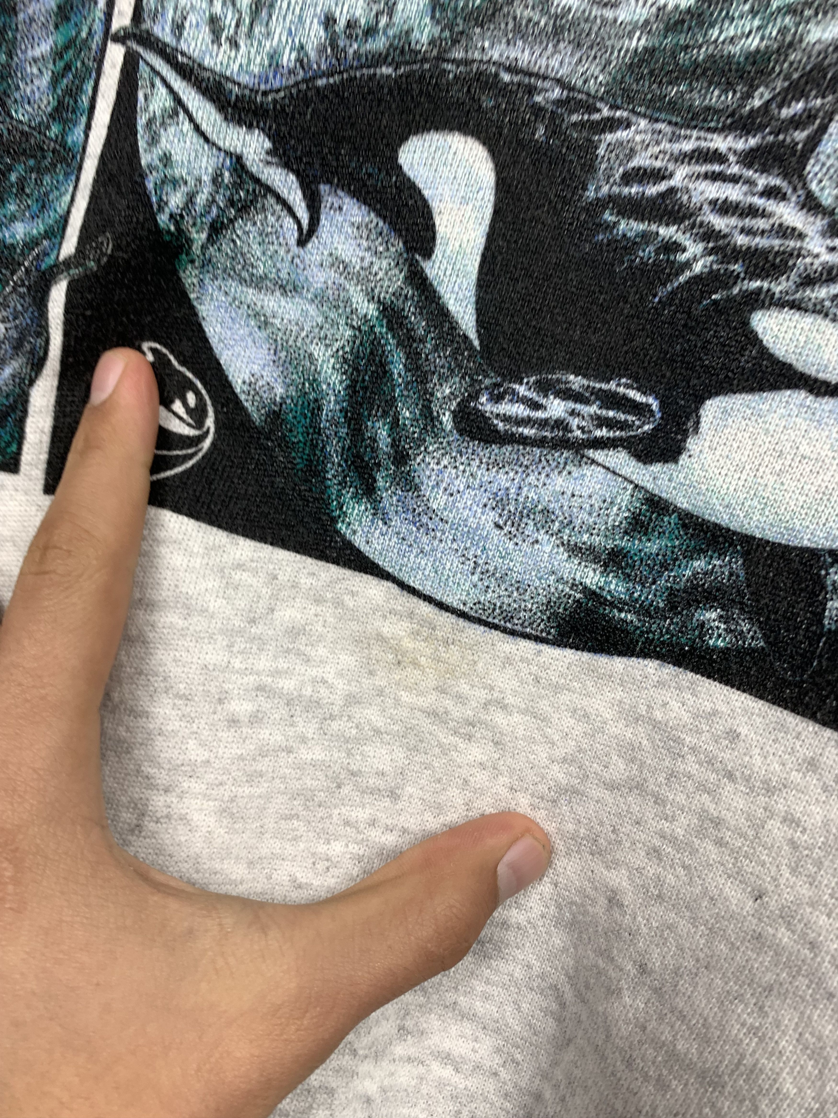 Vintage Vintage Sea World Animal Print Sweatshirt Size US M / EU 48-50 / 2 - 4 Thumbnail