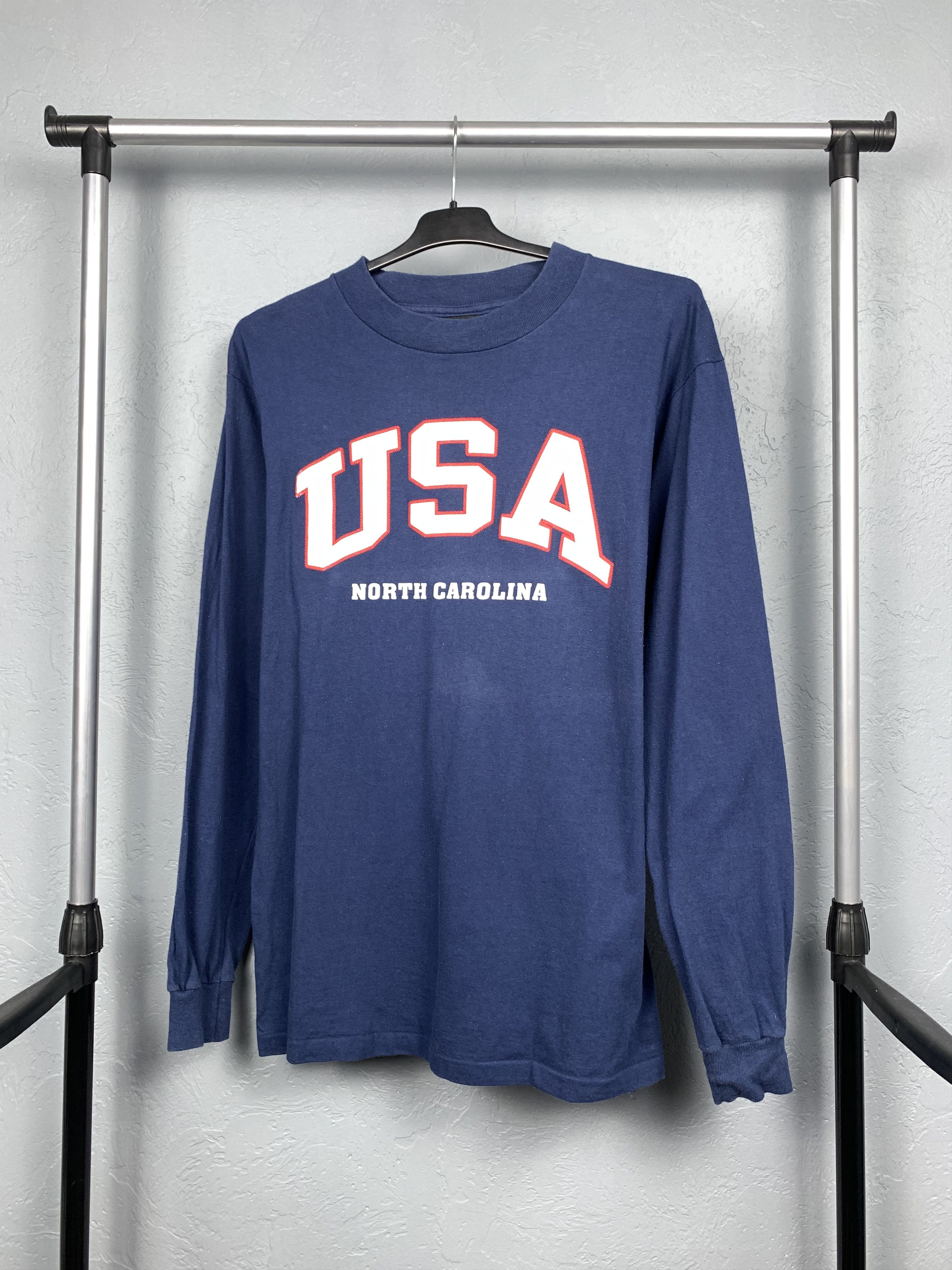 Vintage Vintage USA North Carolina Sweatshirt Size US M / EU 48-50 / 2 - 1 Thumbnail