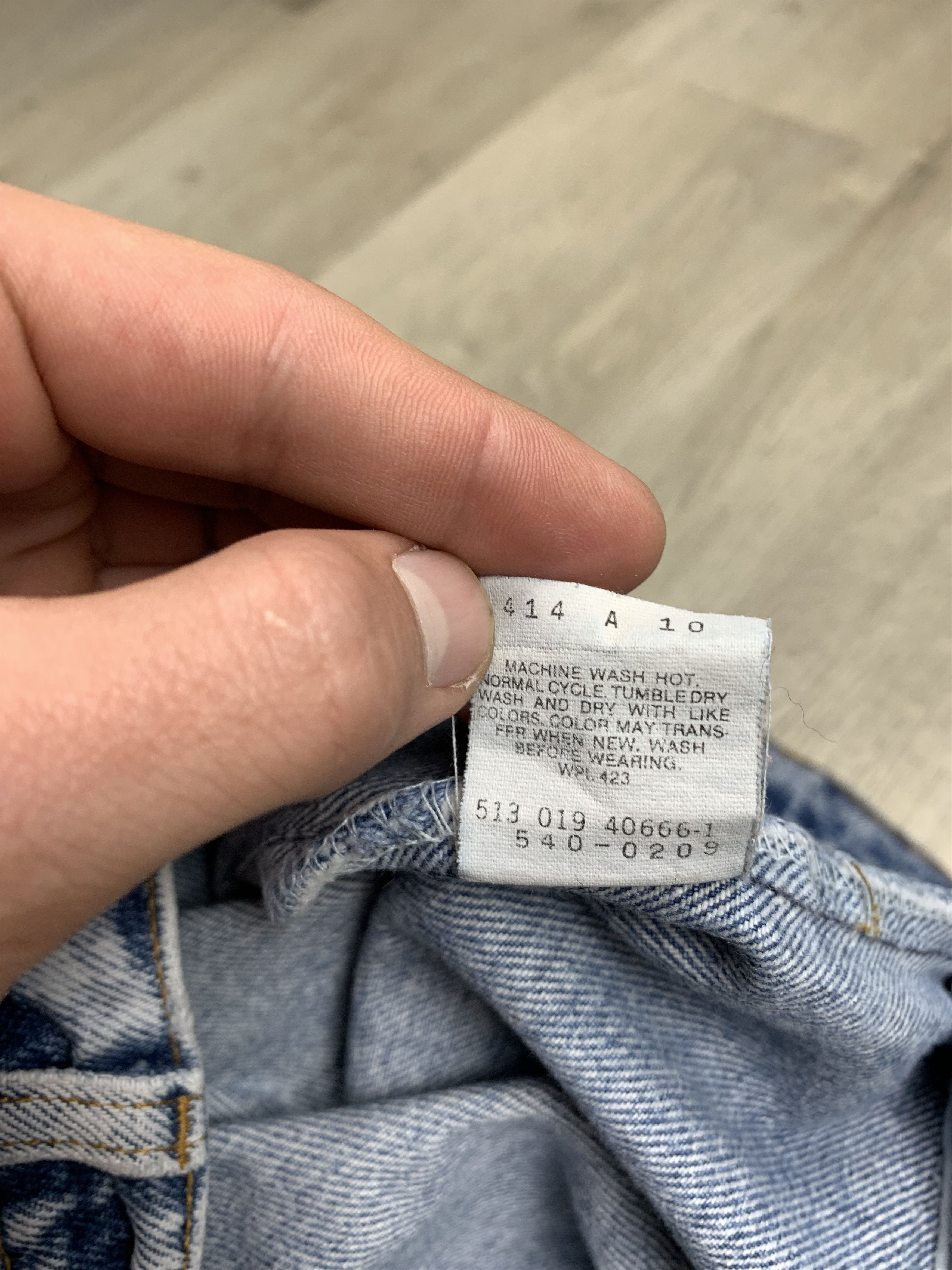Levi's LEVIS 540 Vintage 90s Denim Pants Jeans Made in USA Size US 32 / EU 48 - 10 Thumbnail