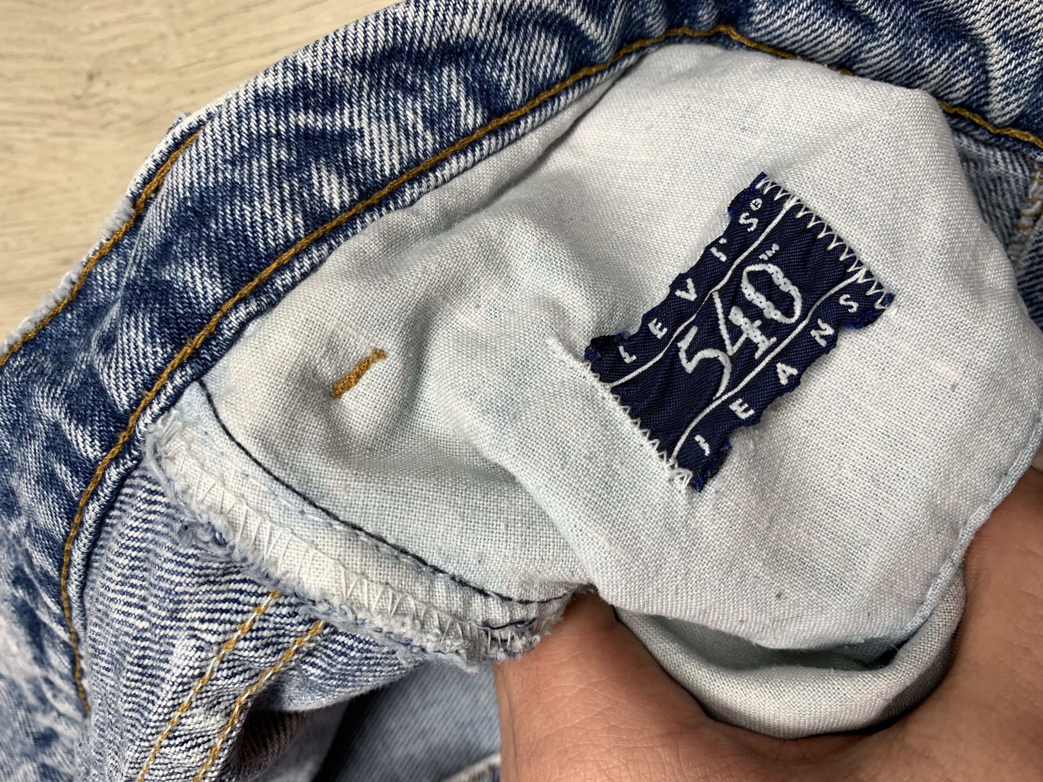 Levi's LEVIS 540 Vintage 90s Denim Pants Jeans Made in USA Size US 32 / EU 48 - 8 Thumbnail