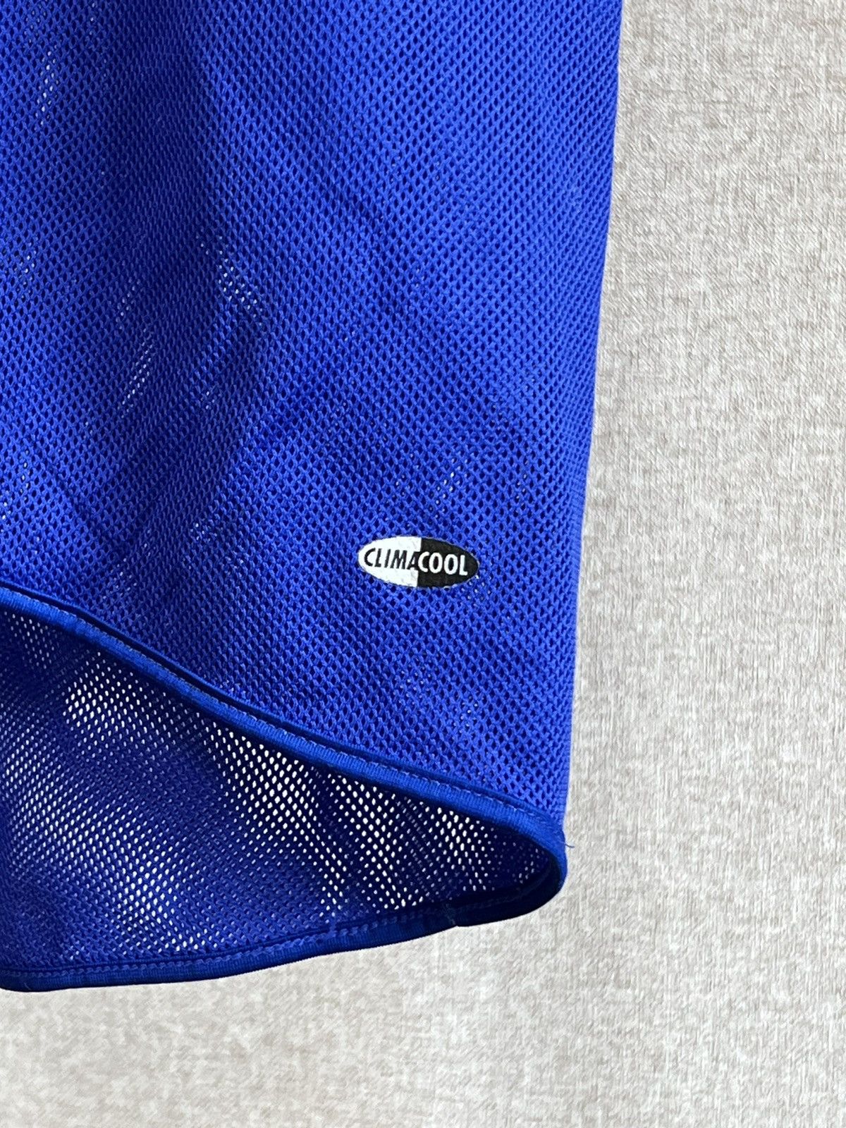 Adidas 2002-04 Vintage Adidas France #10 Zidan blue soccer jersey Size US XL / EU 56 / 4 - 8 Thumbnail