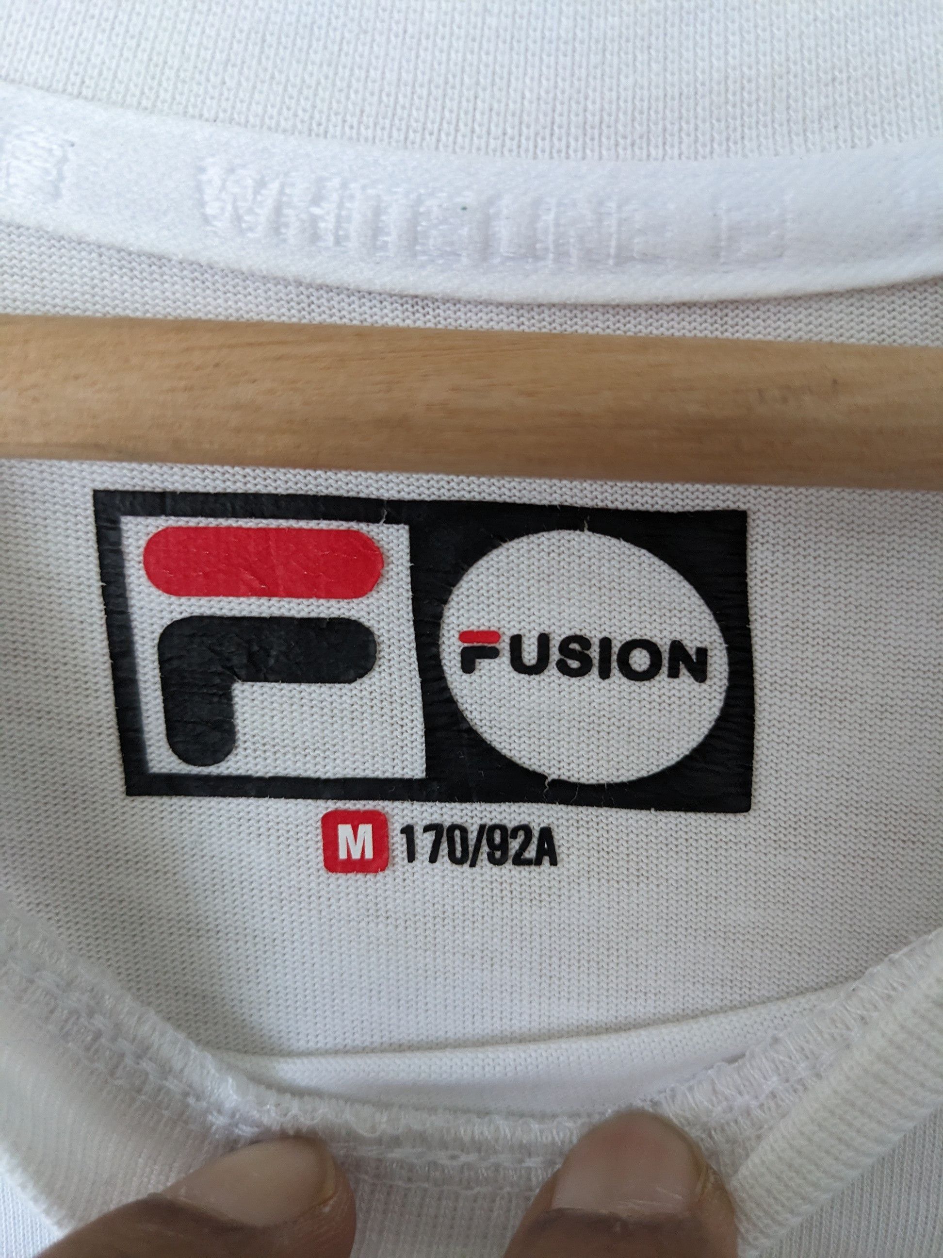 Japanese Brand Vintage Fusion Graphic Tee Big Logo Size US M / EU 48-50 / 2 - 5 Thumbnail